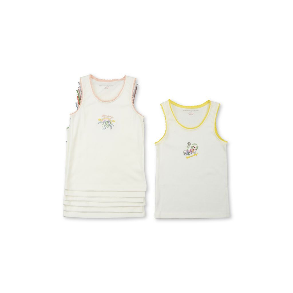 Boys & Girls White Clementina Weekday Set (7 Piece)