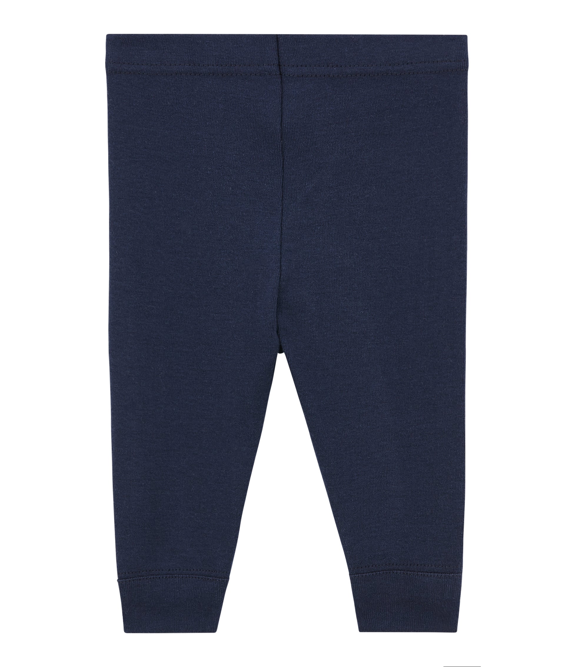 Baby Girls Blue Cotton Leggings