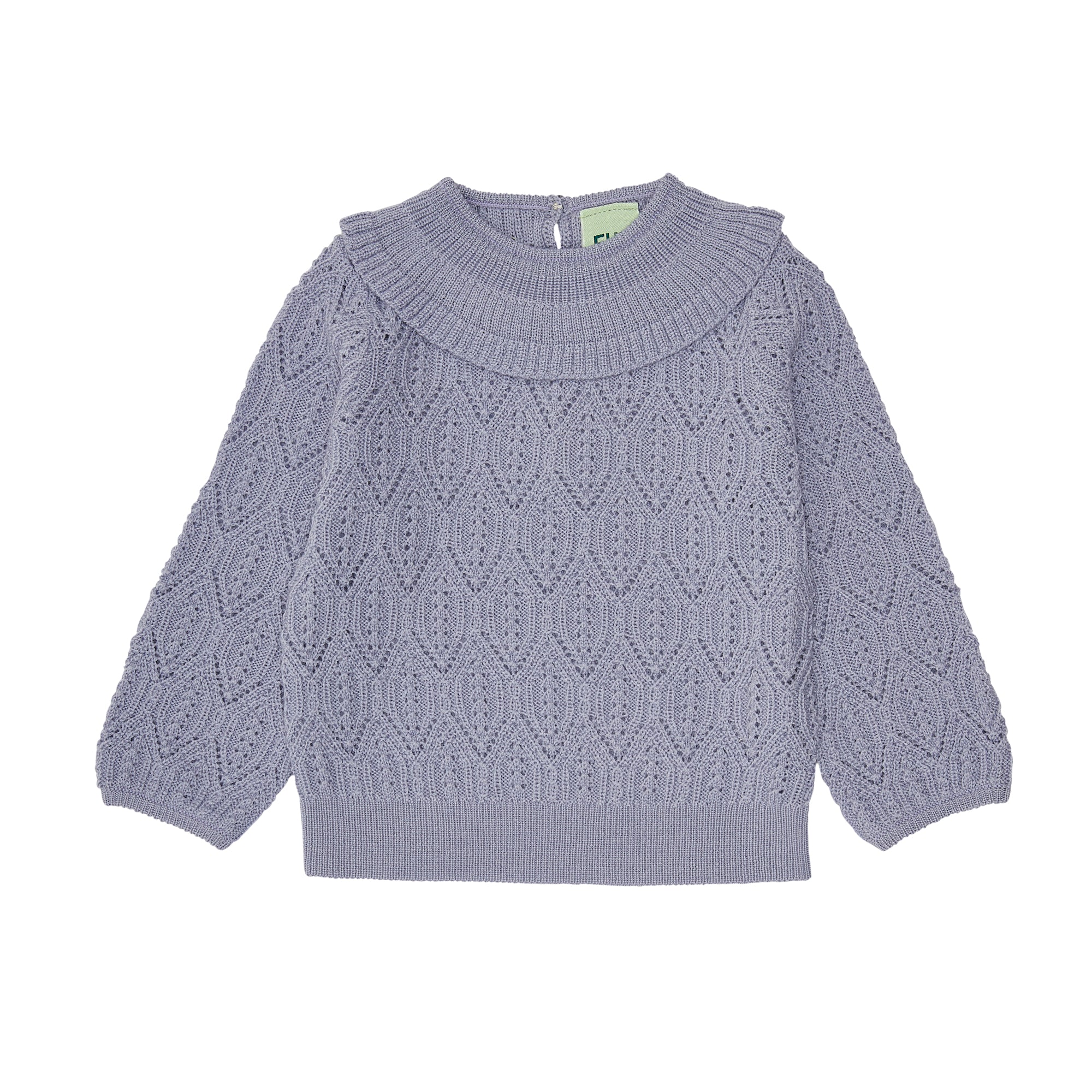 Baby Girls Light Purple Wool Sweater