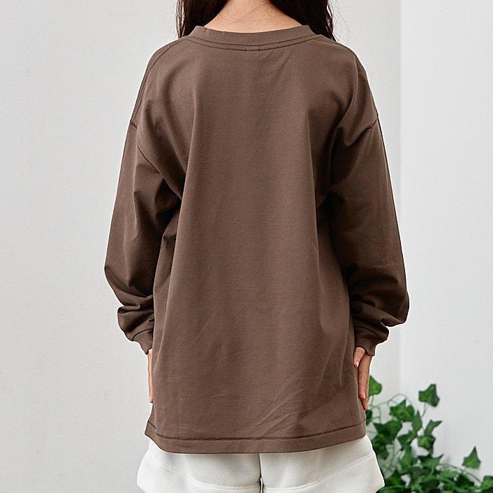 Boys & Girls Brown Logo Cotton T-Shirt
