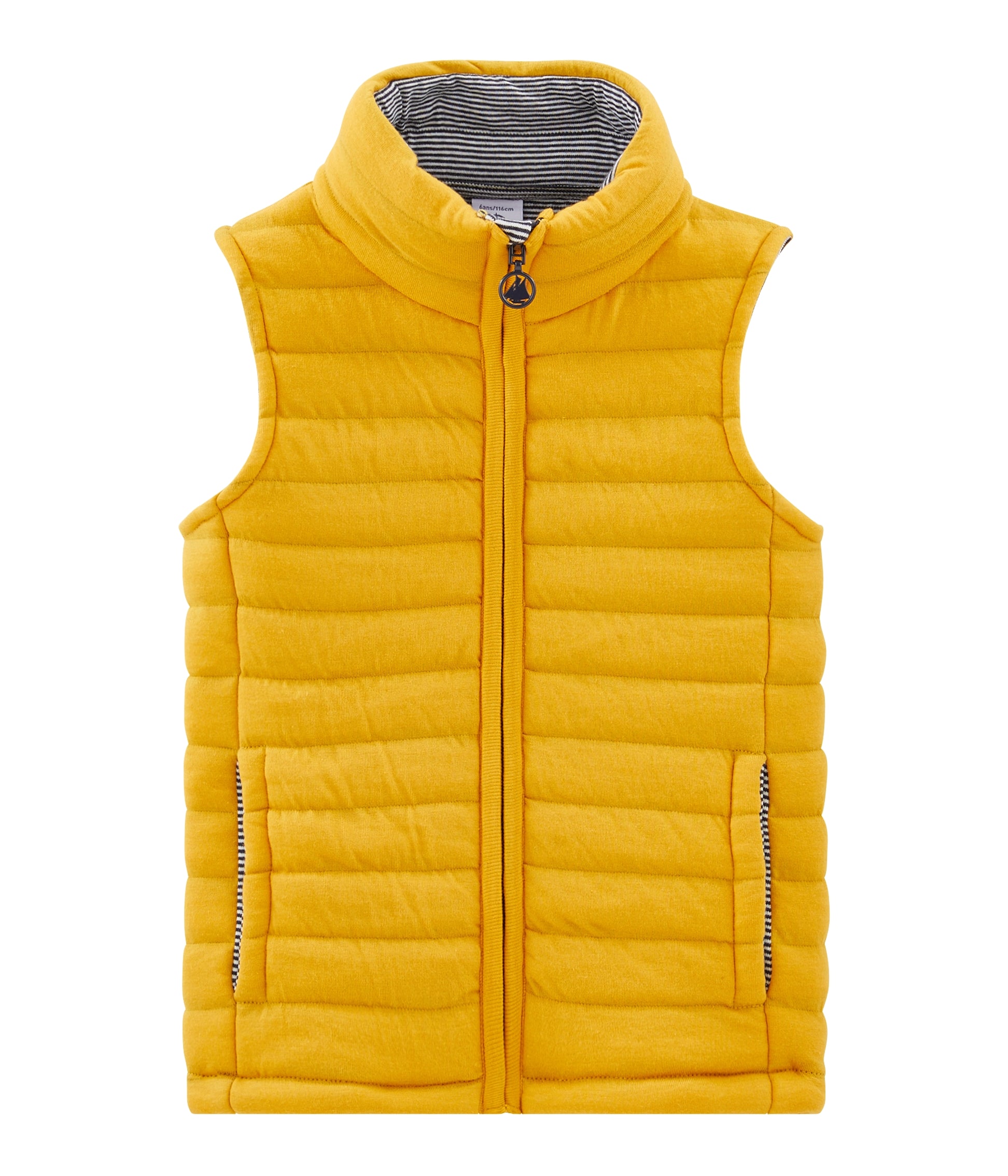 Boys Yellow Cotton Vest