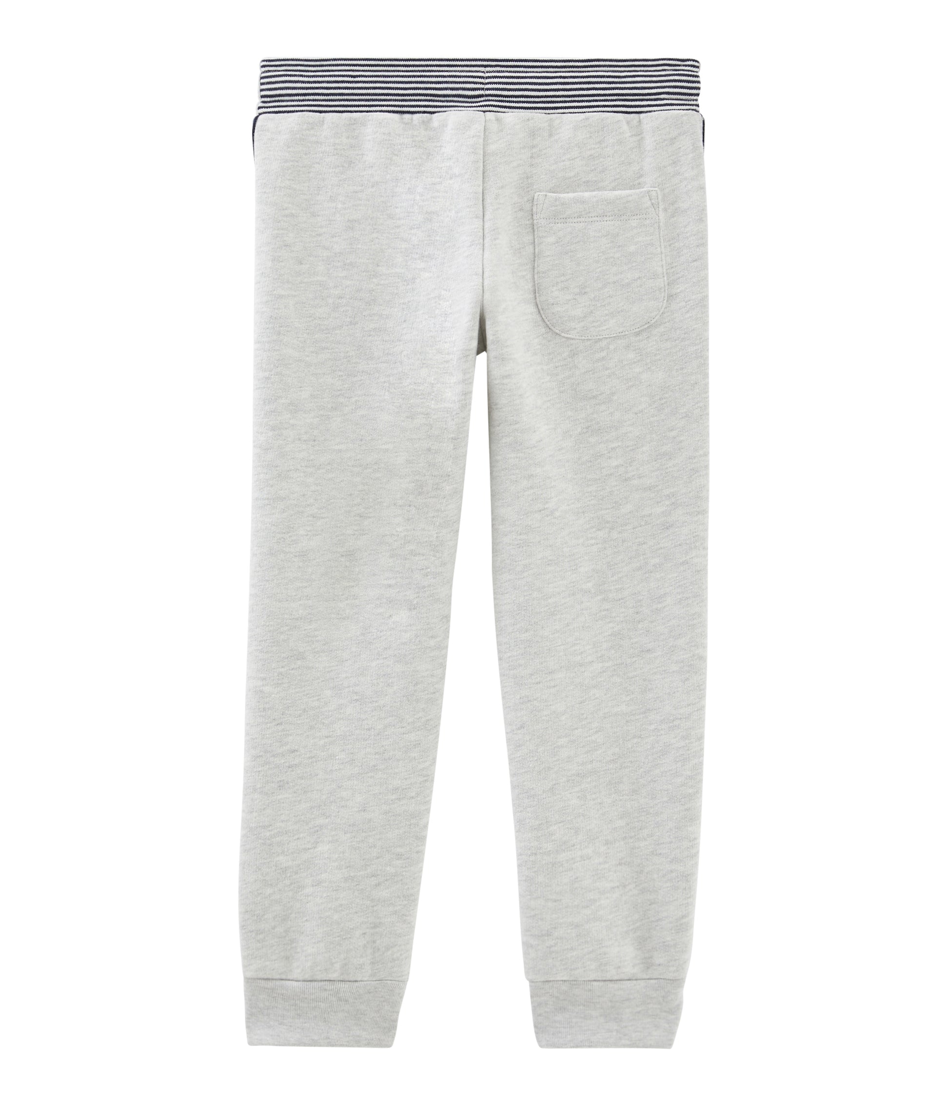 Boys Offwhite Cotton Trousers