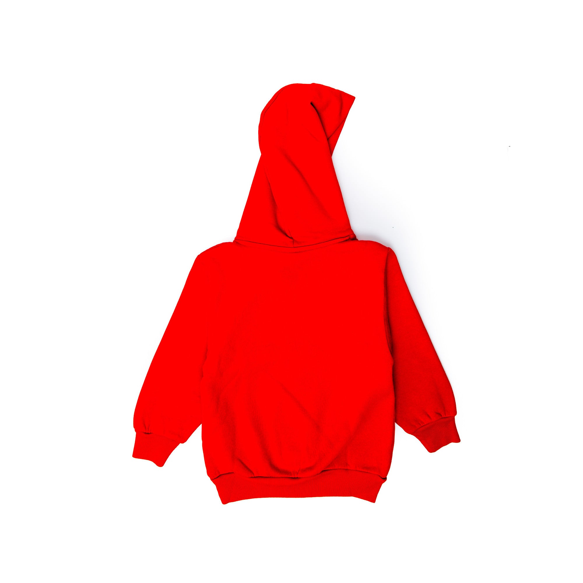 Boys & Girls Red Logo Cotton Sweatshirt