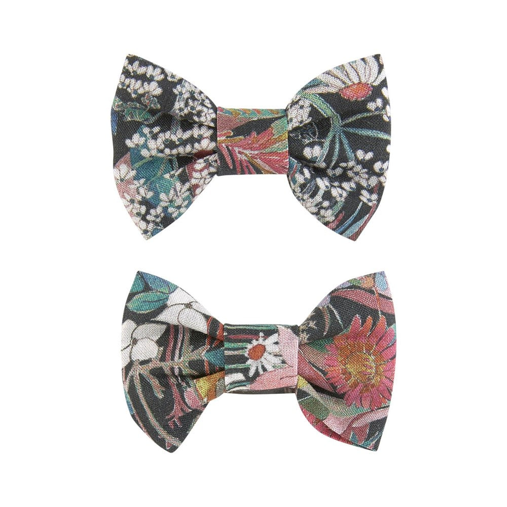Girls Black Hair Slide