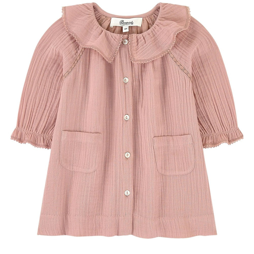 Baby Girls Faded Pink Dress