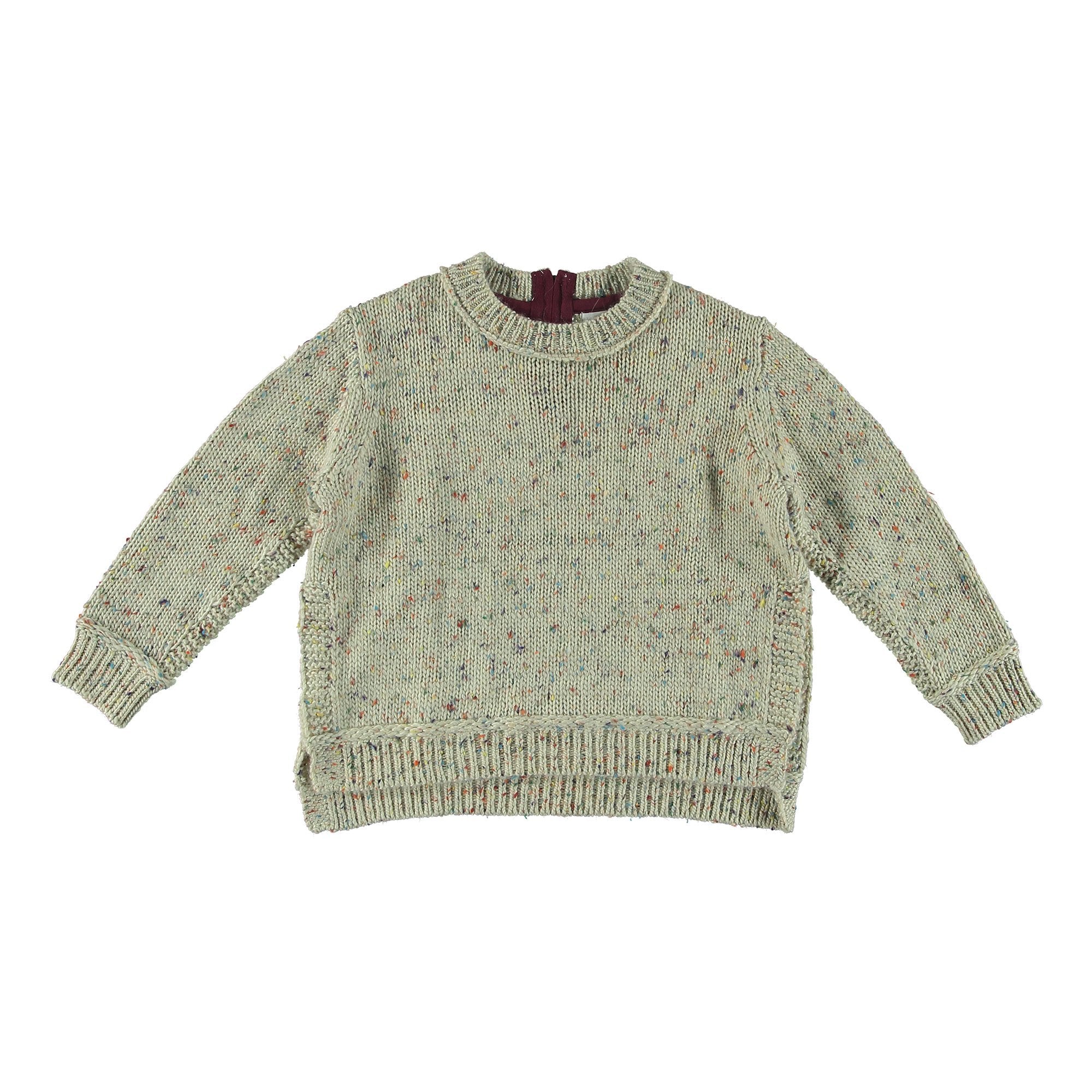 Girls Grey Acrilico Sweater Variants