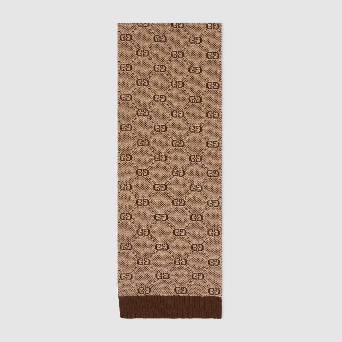 Boys & Girls Brown GG Scarf