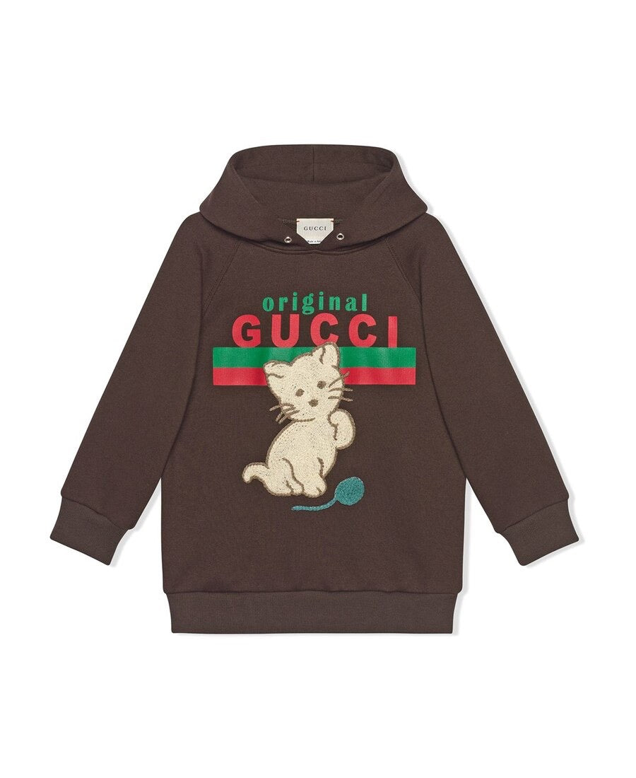 Boys & Girls Chocolate Cat Sweatshirt