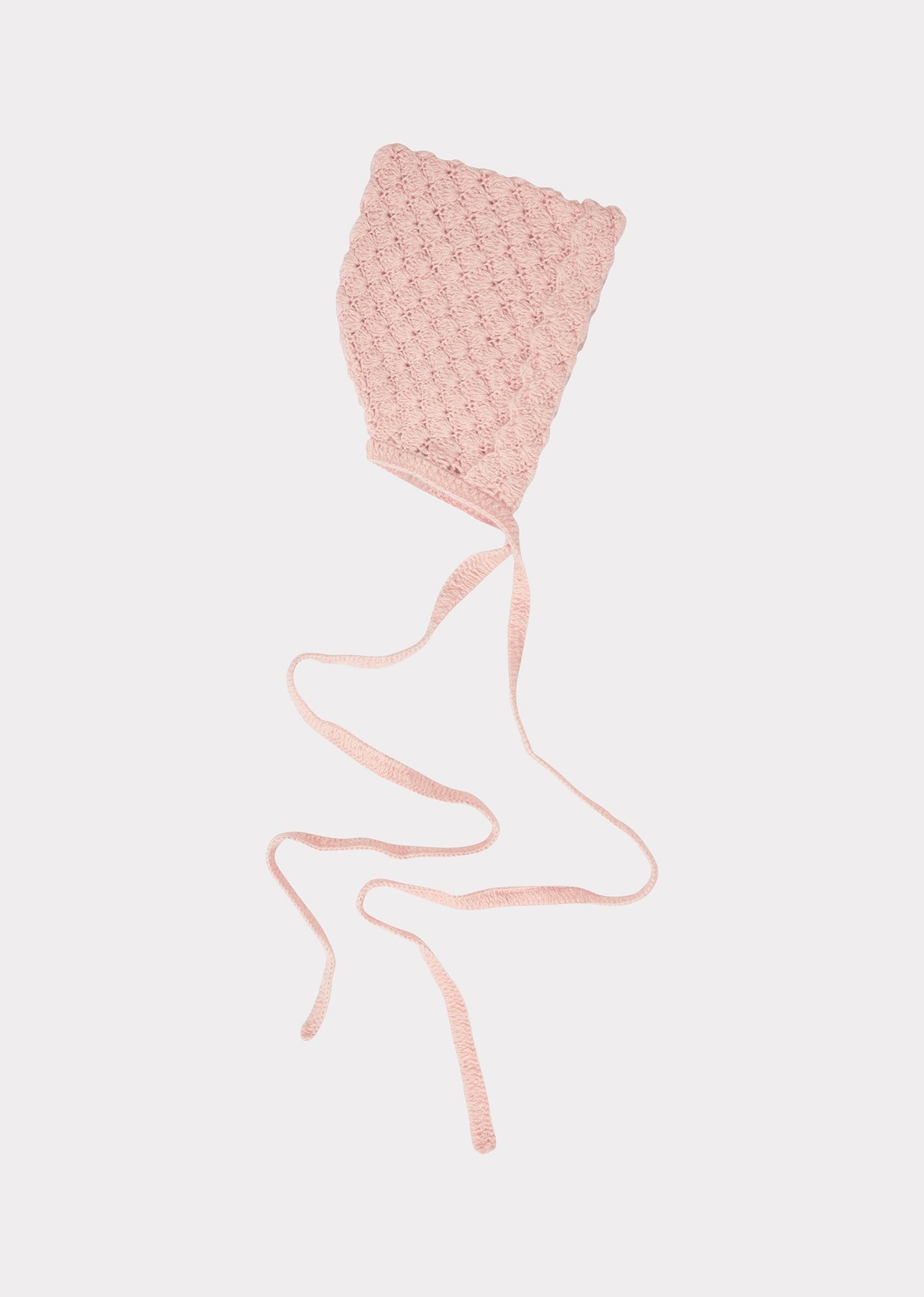 Baby Girls Pink Curlew Bonnet