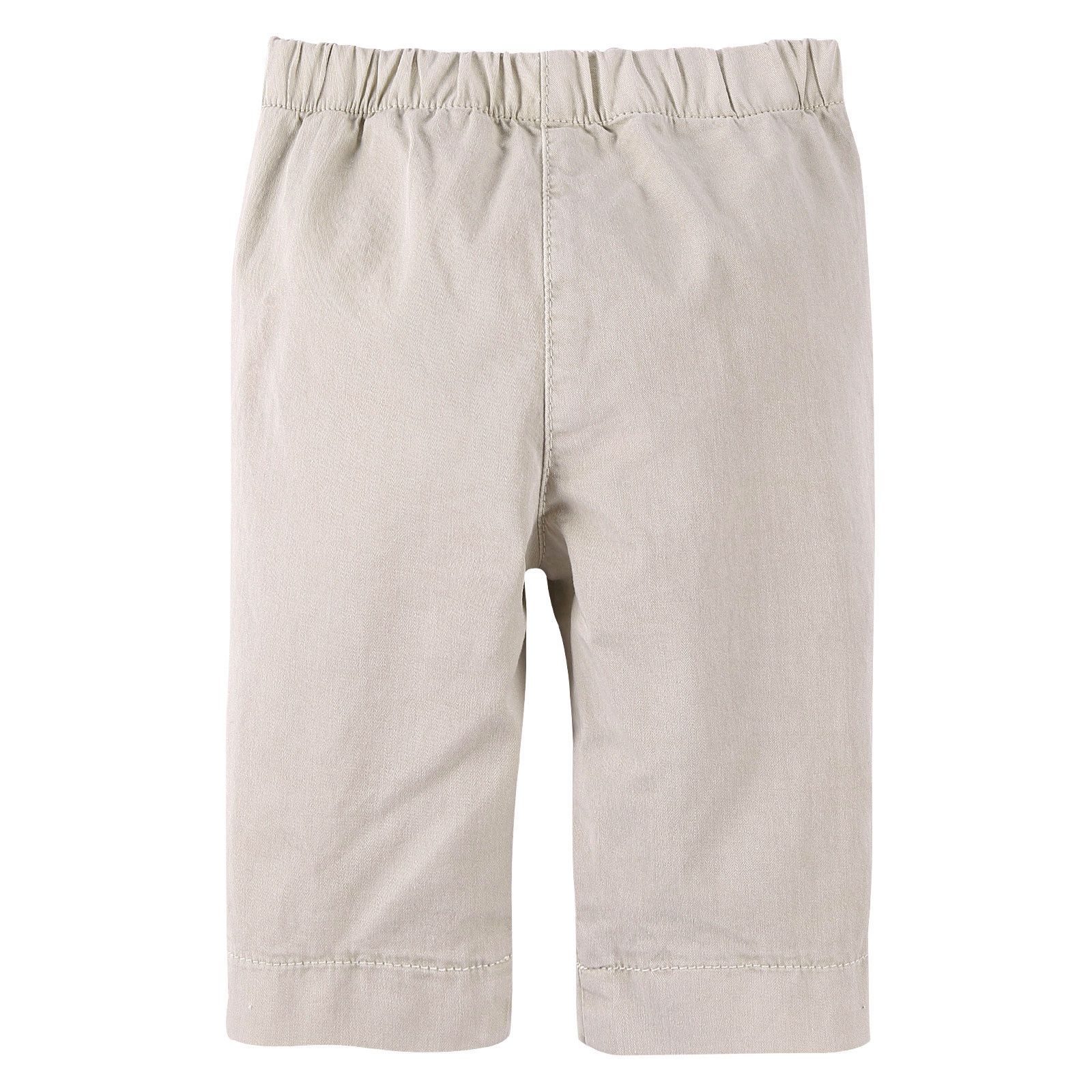Baby Girls Beige Trousers With Fold Pockets - CÉMAROSE | Children's Fashion Store - 2