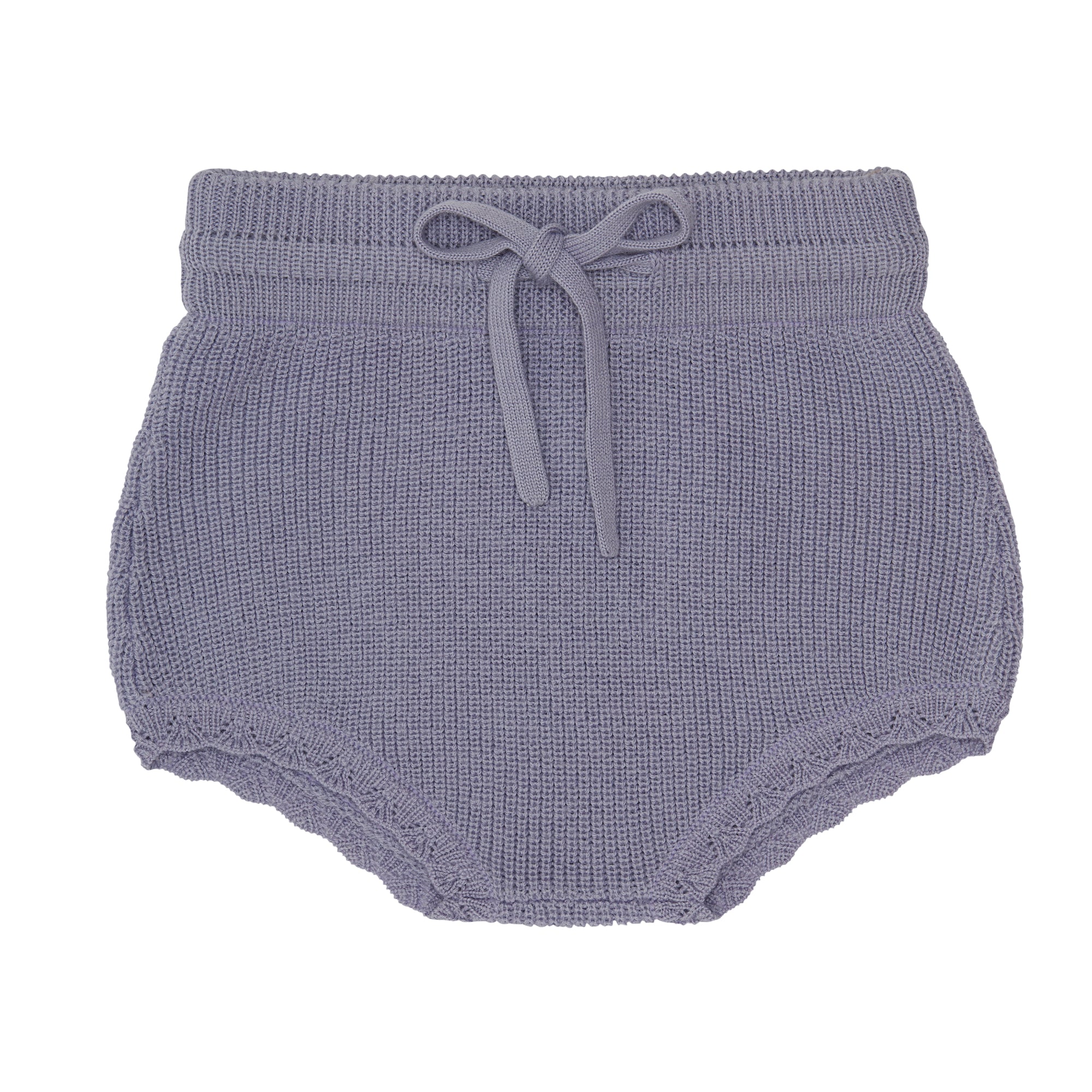Baby Boys & Girls Light Purple Wool Bloomers