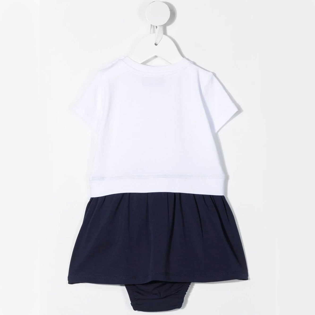 Baby Girls Navy Toy Cotton Dress
