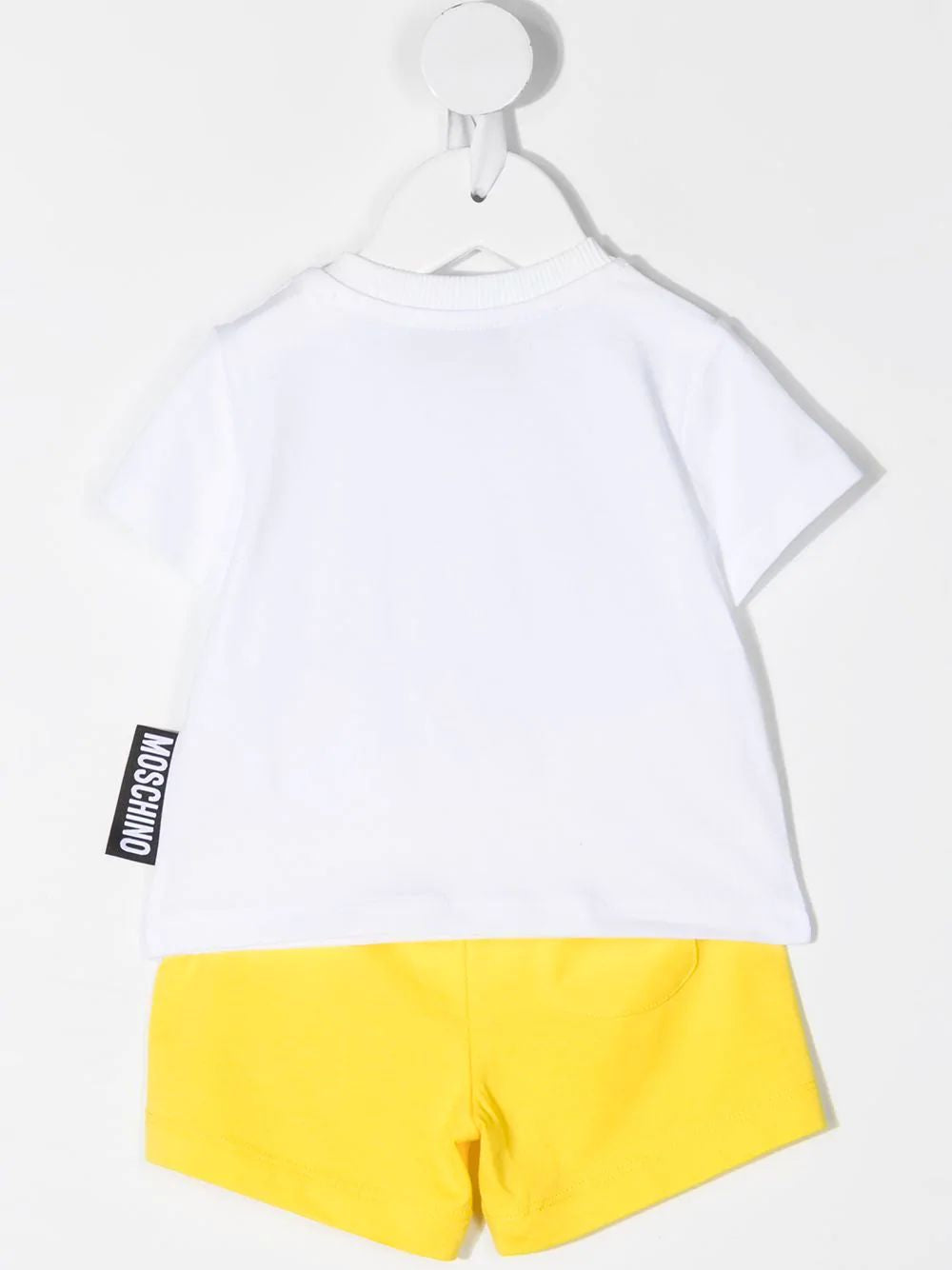 Ensemble en coton blanc pour bébé garçon