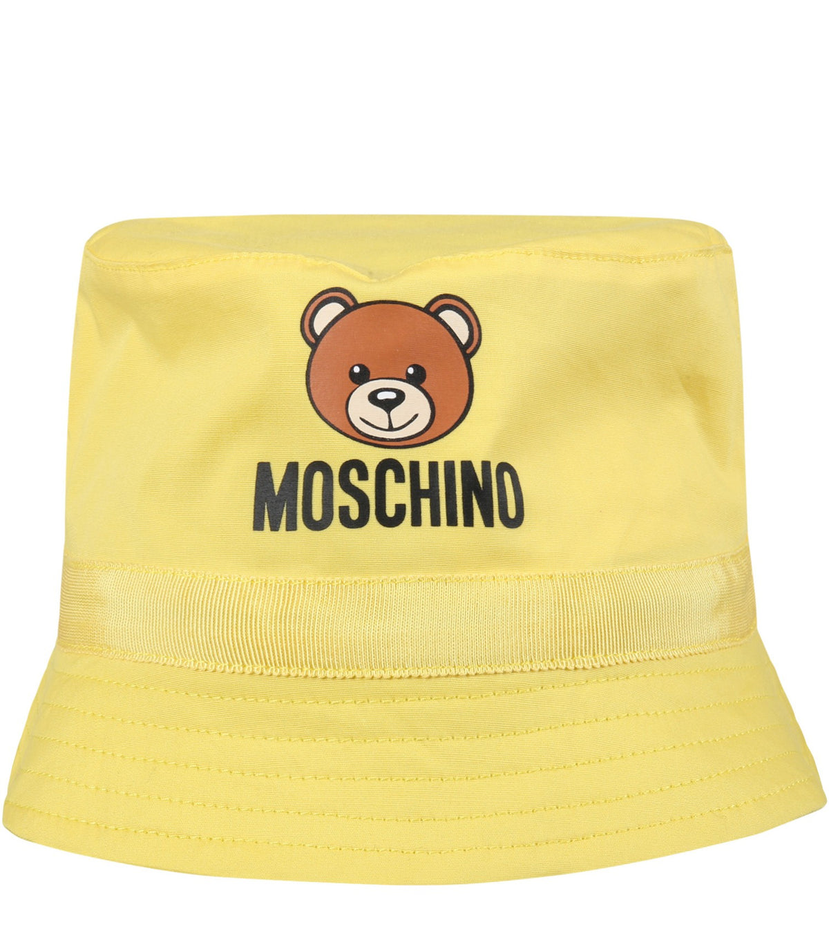 Chapeau en coton jaune pour garçons et filles