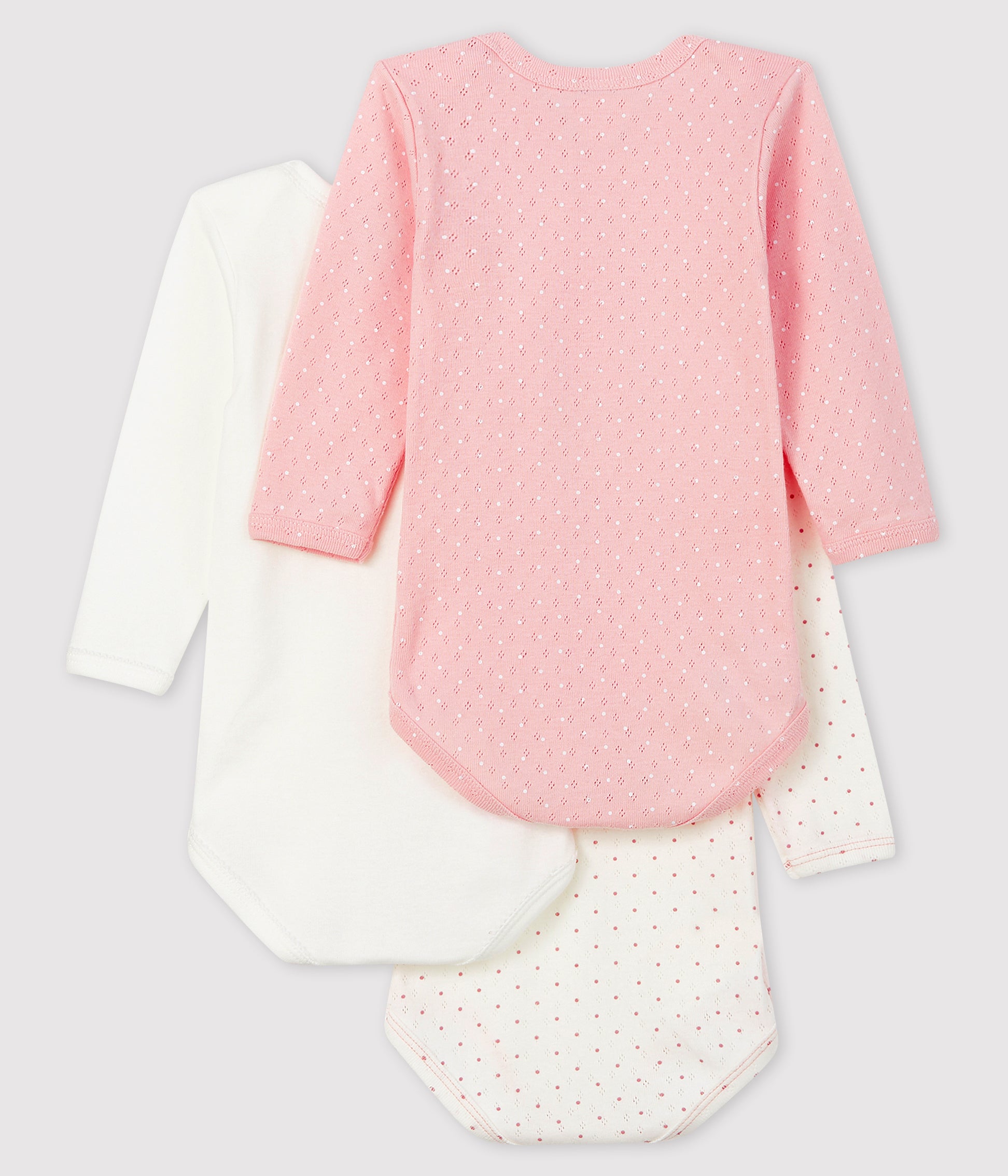 Baby Girls Multicolor Cotton Babysuit Sets