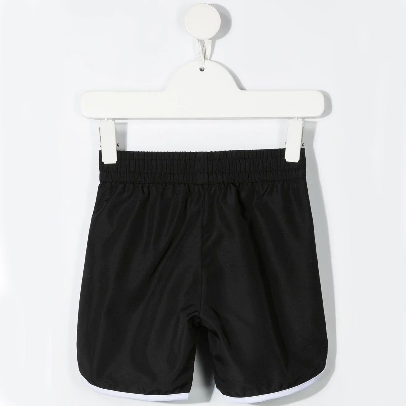 Boys Black Logo Swim Shorts