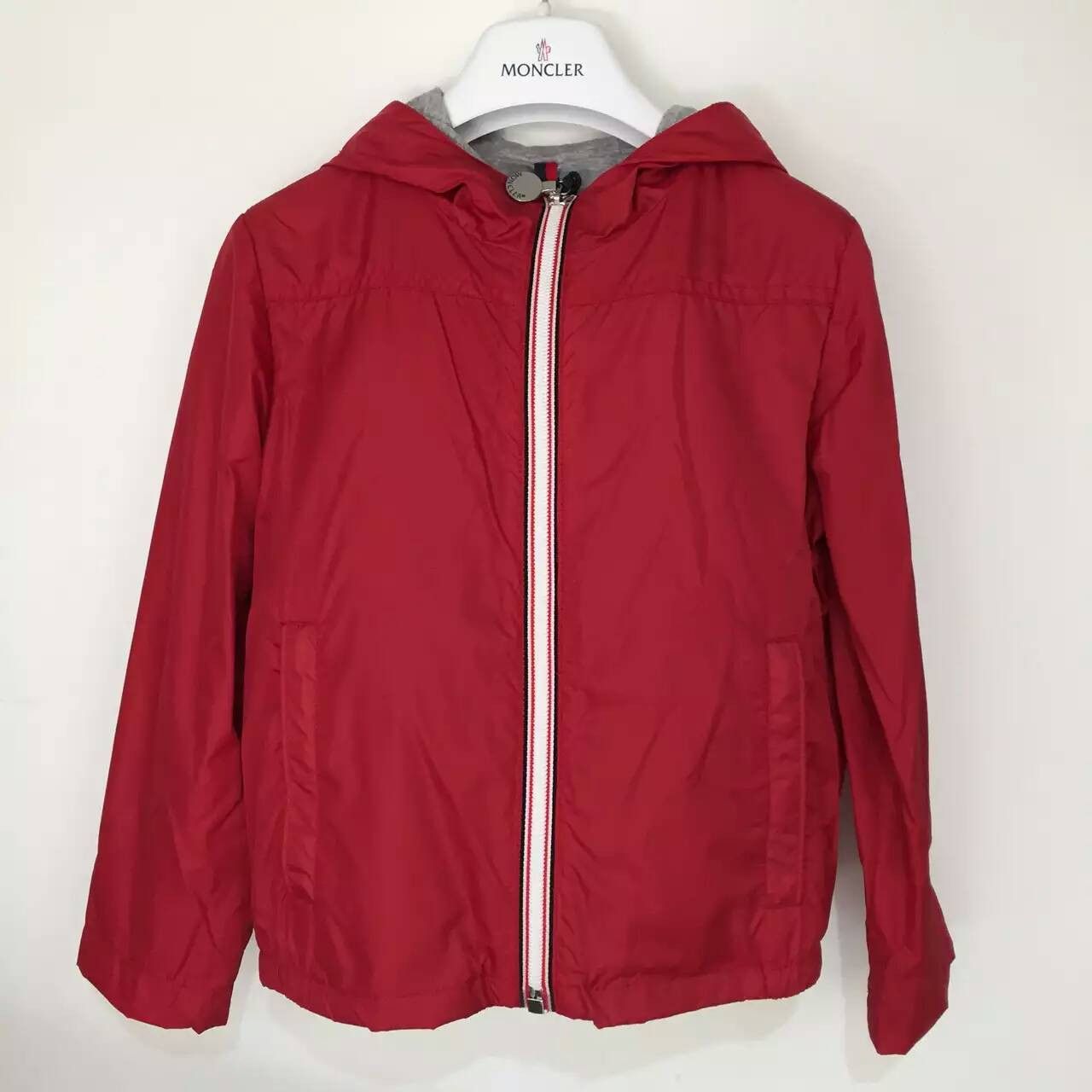 Boys Red Hooded 'Urville' Zip-Up Tops - CÉMAROSE | Children's Fashion Store - 1