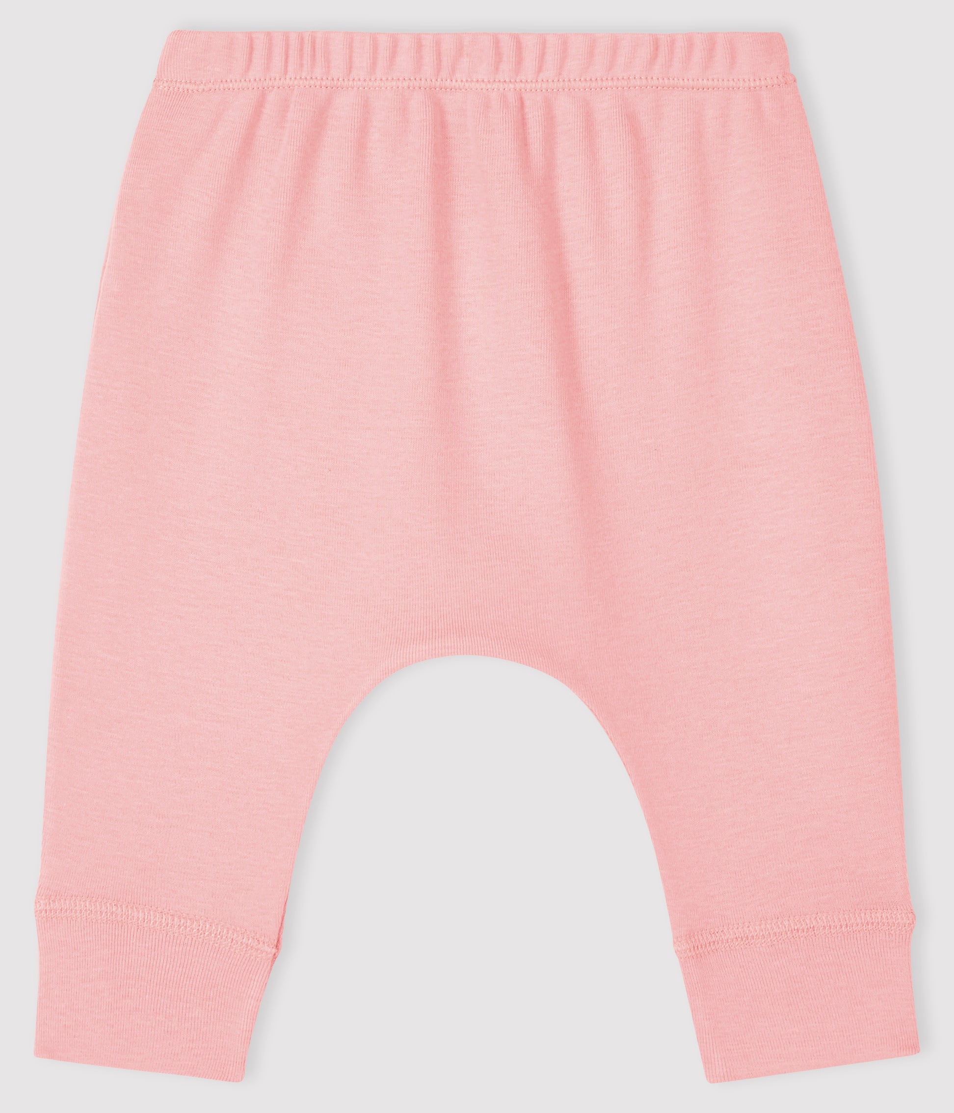 Baby Girls Light Pink Cotton Leggings