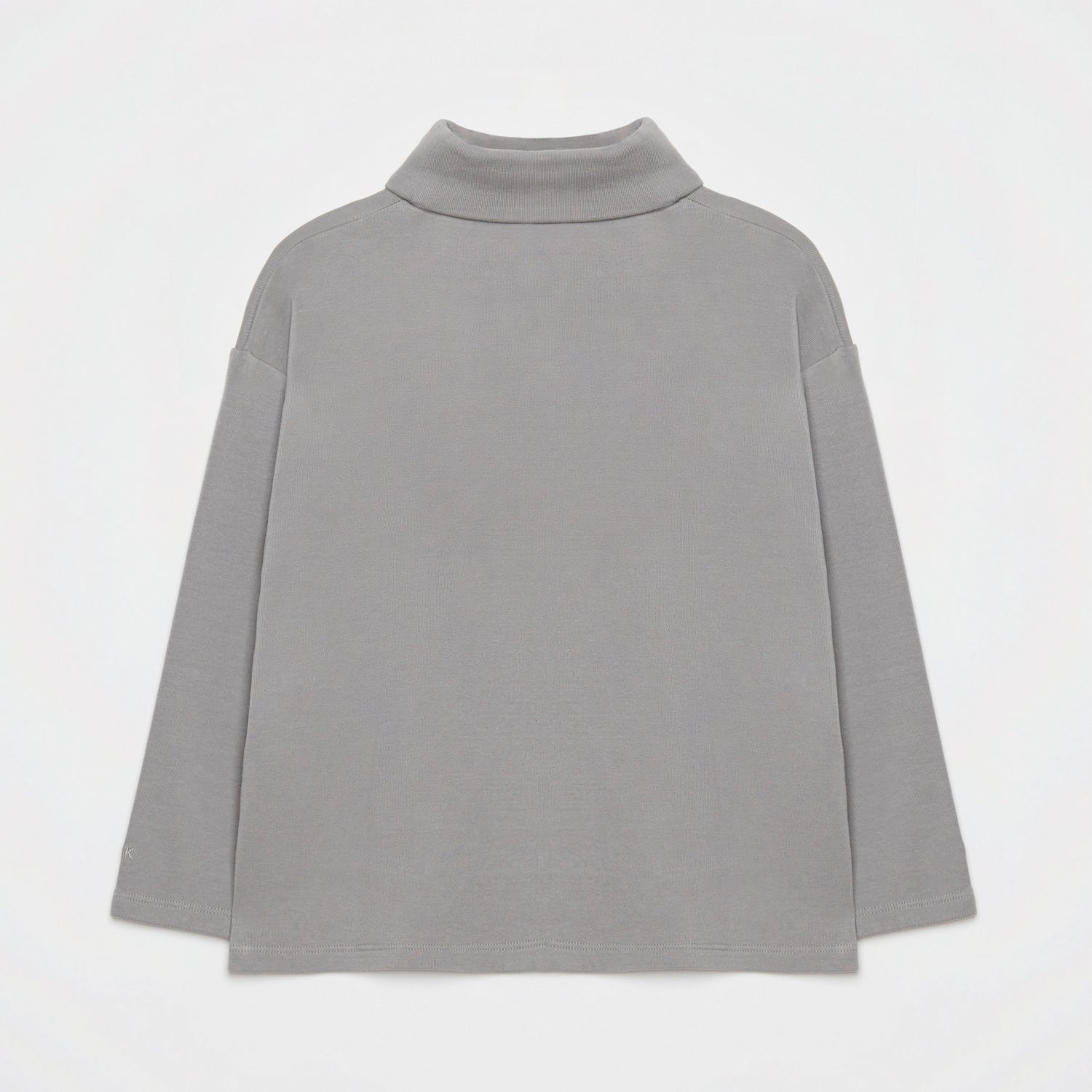 Boys & Girls Grey Logo Cotton T-Shirt