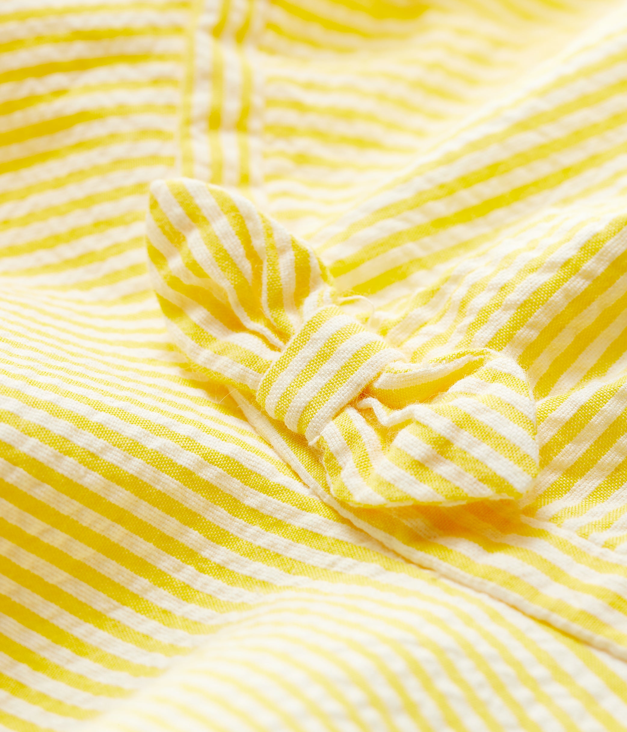 Baby Girls Yellow Cotton Hat