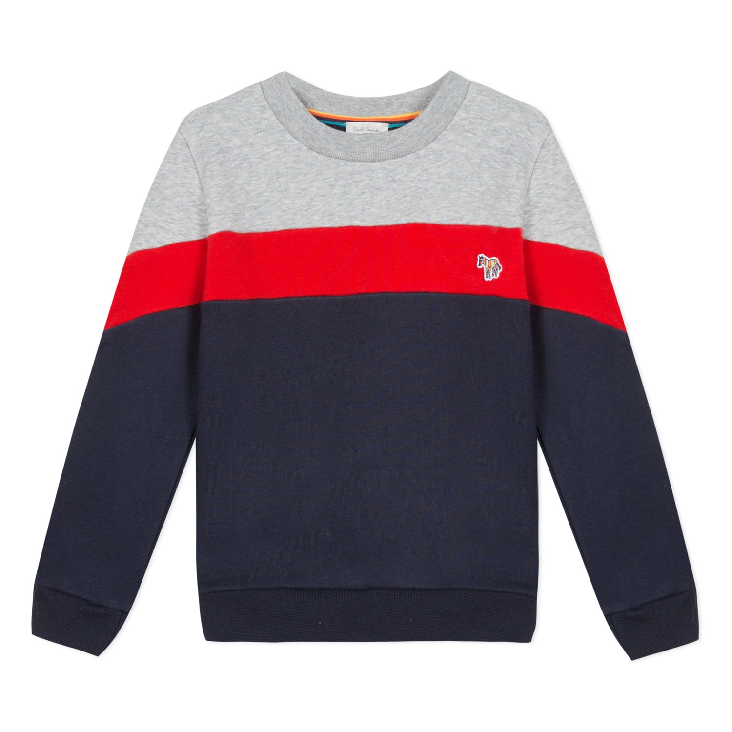 Boys Navy Cotton Sweatshirt
