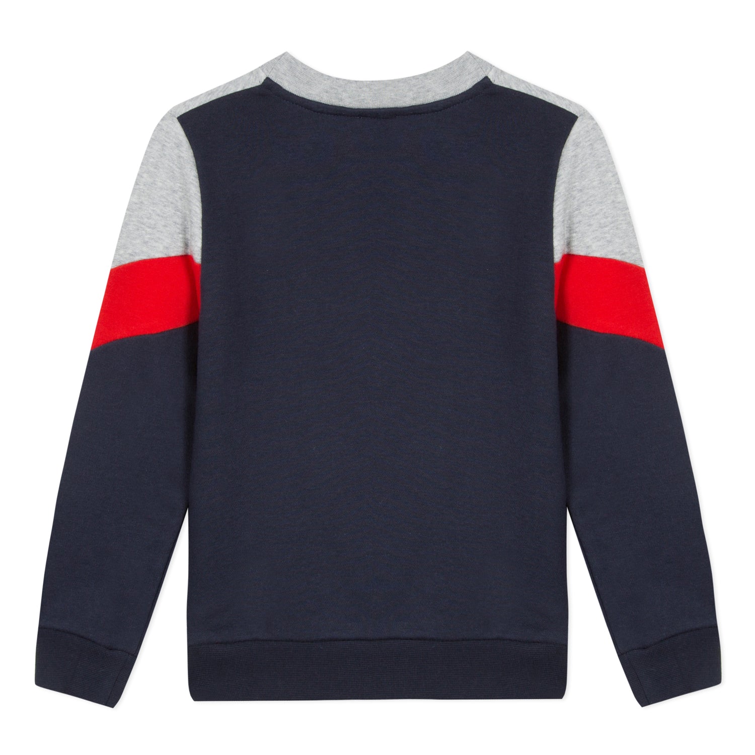 Boys Navy Cotton Sweatshirt