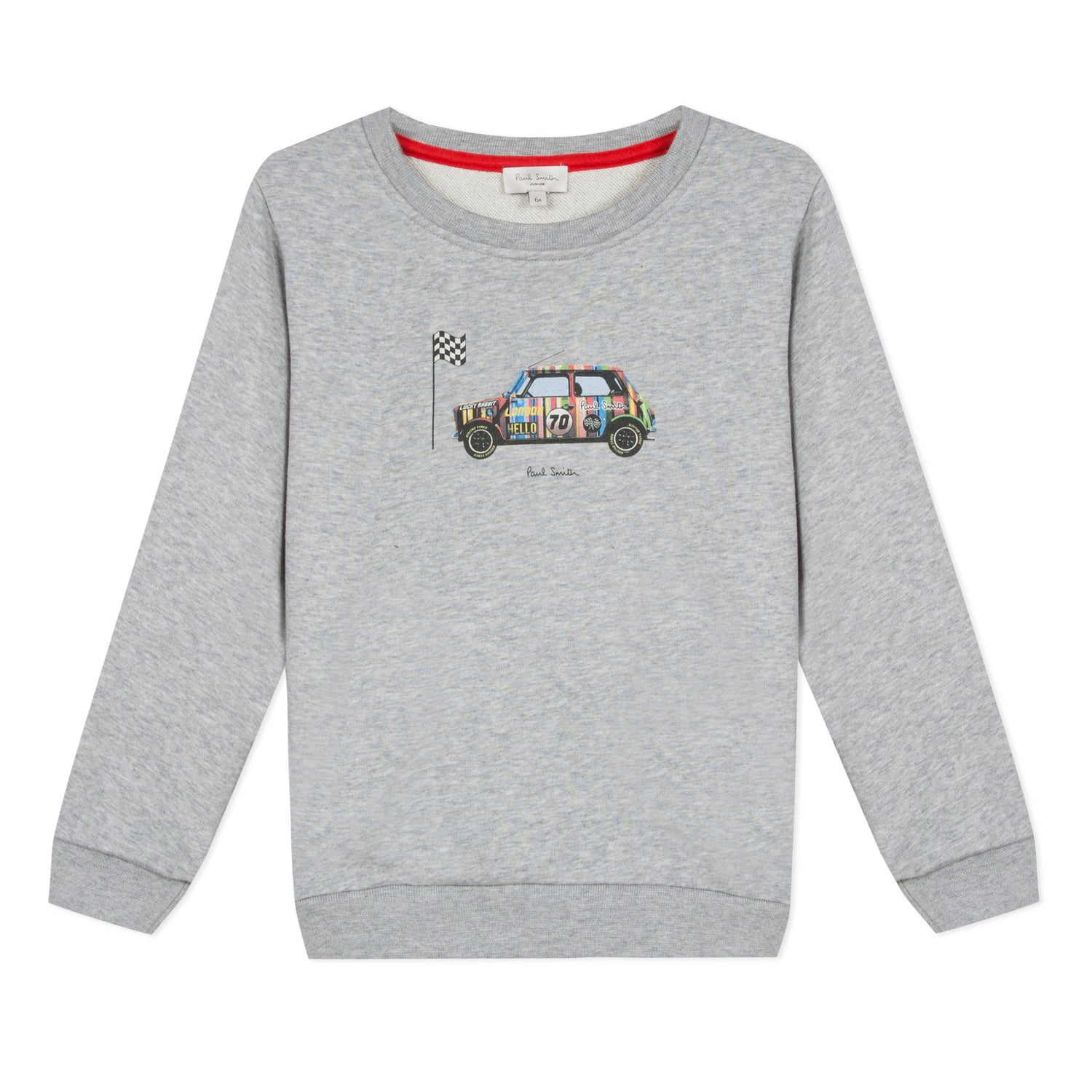 Boys Grey Cotton Sweatshirt