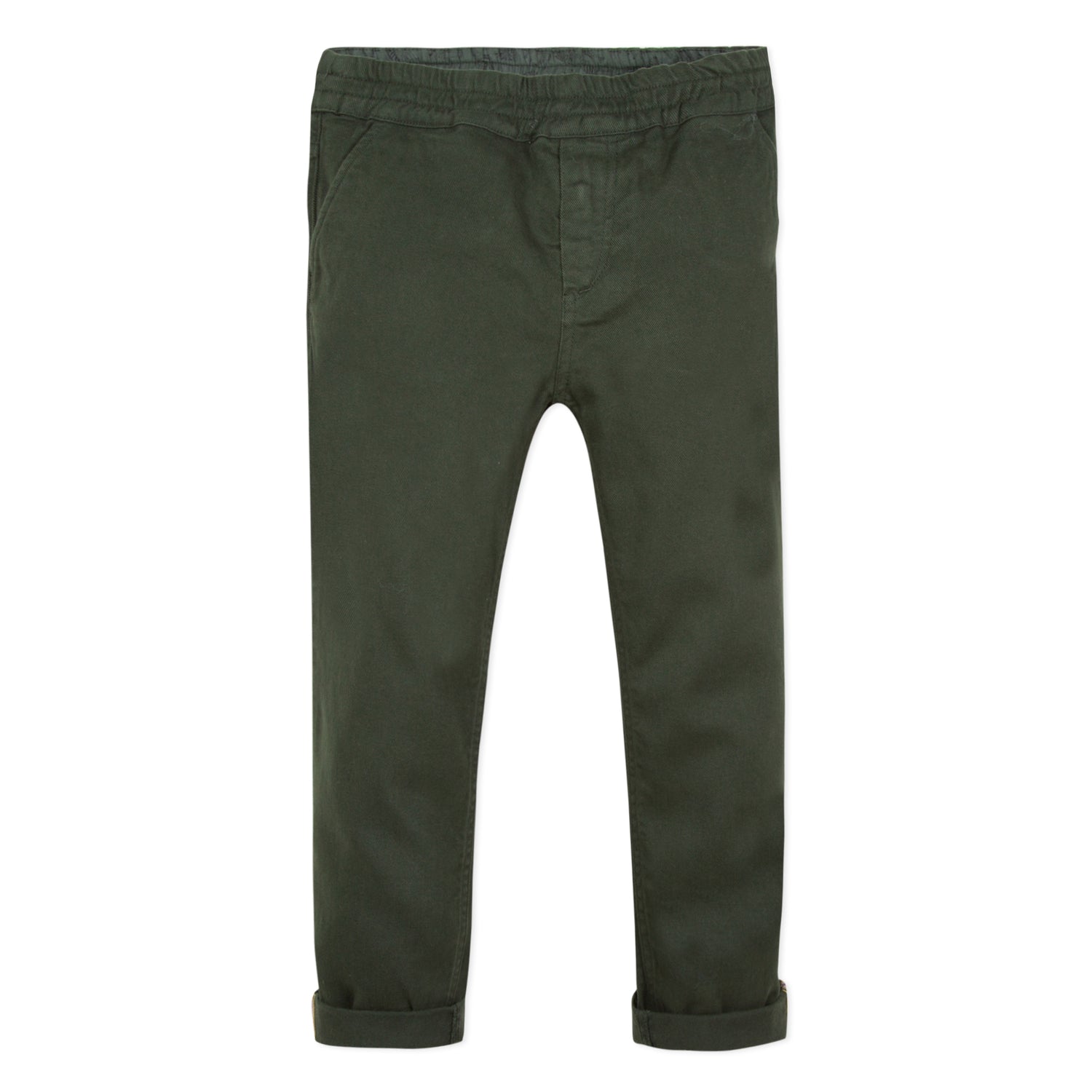 Boys Rosin Khaki Cotton Trousers