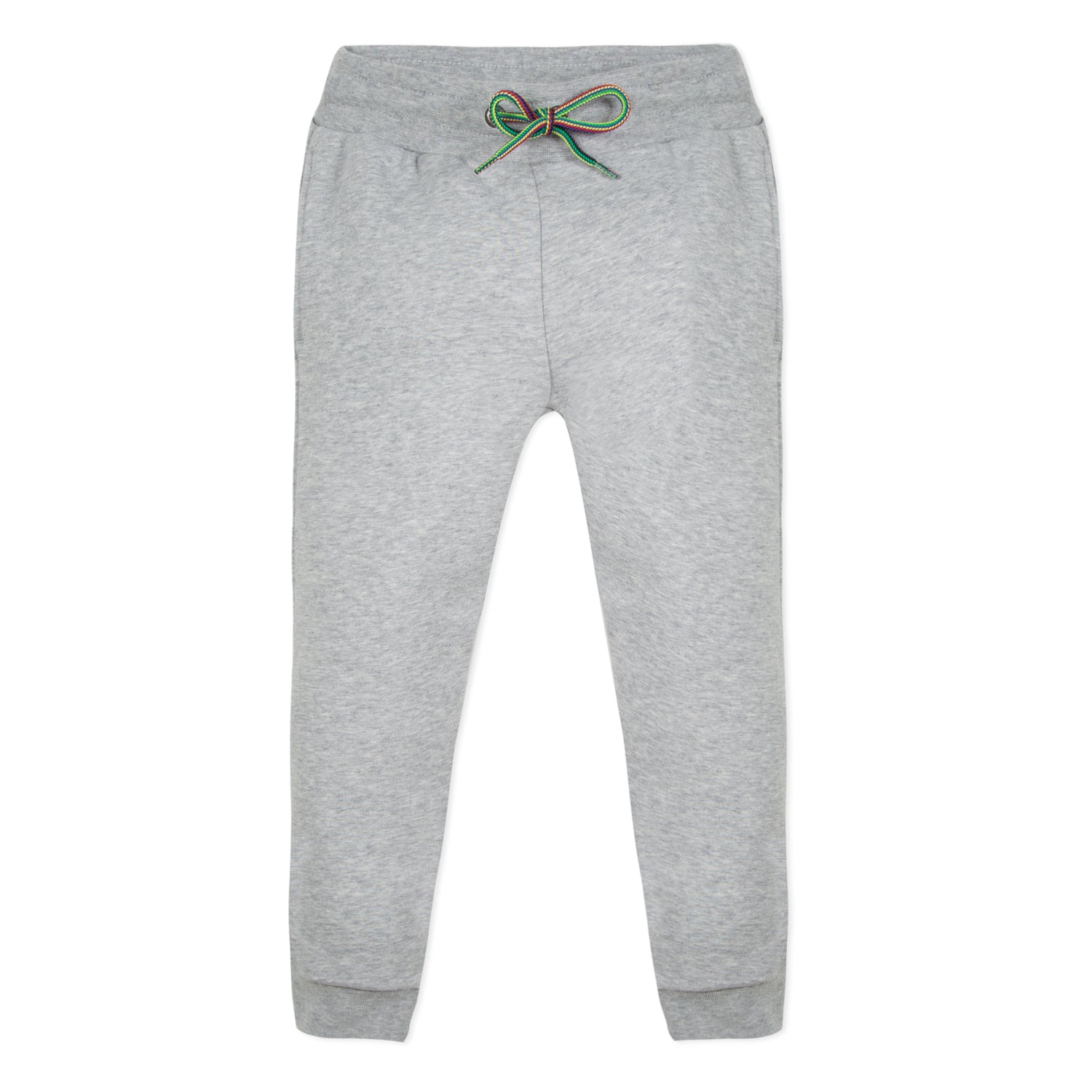 Boys Grey Cotton Trousers