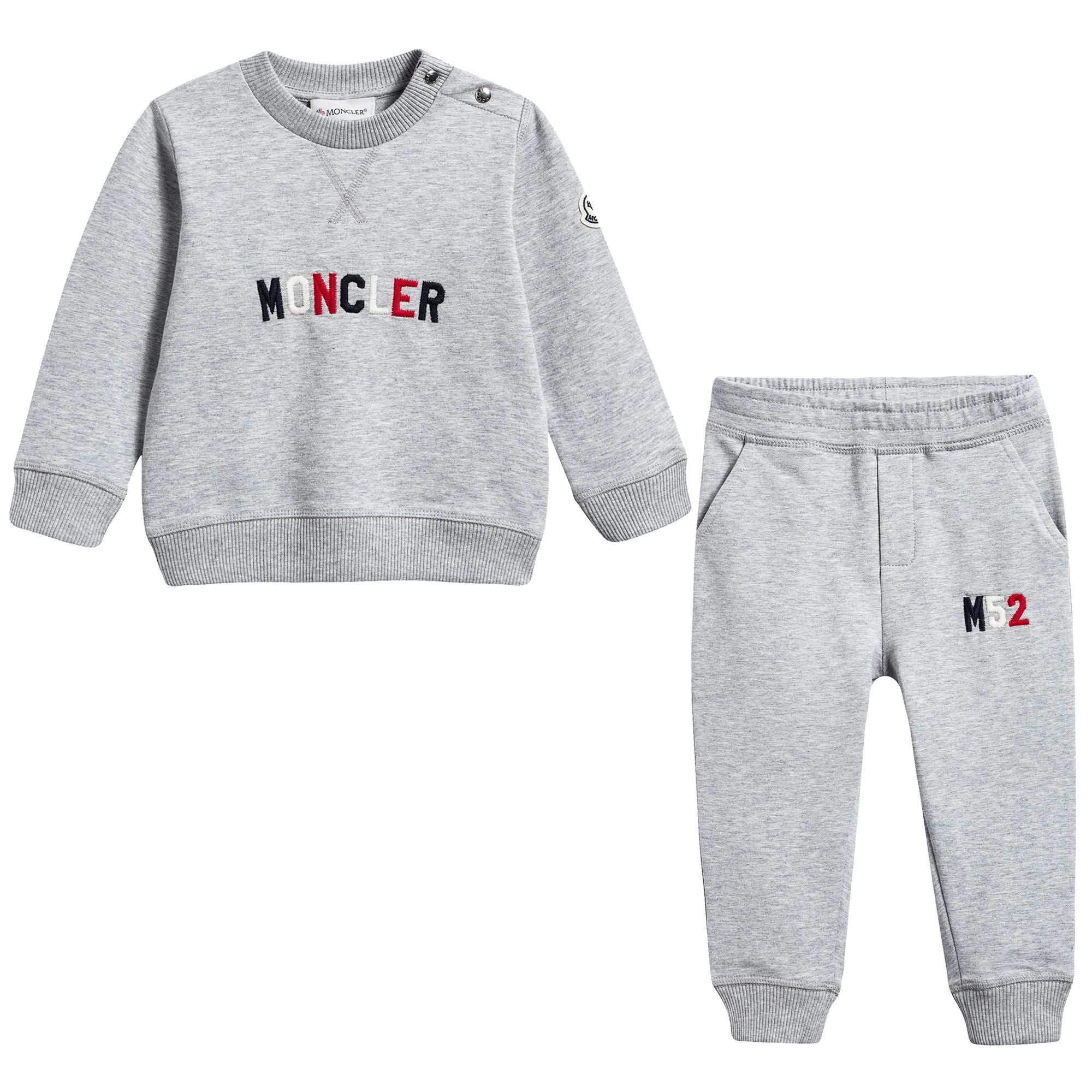 Baby Boys Grey "Completo Maglia Cardigon +Pan" Sets