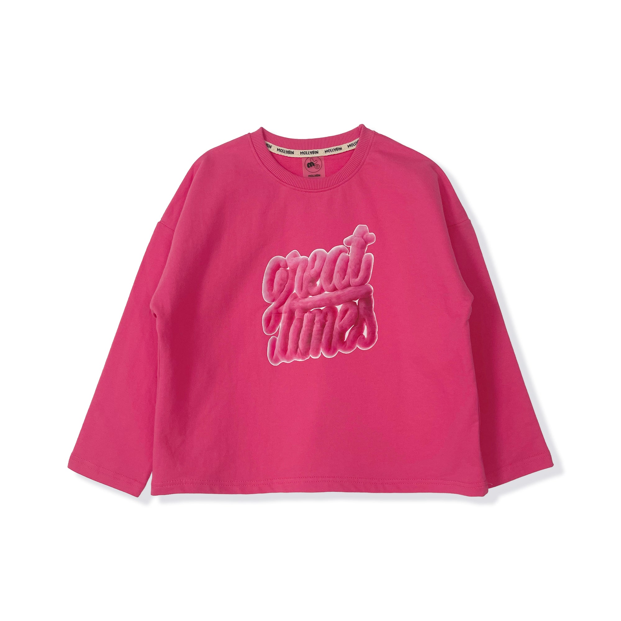 Boys & Girls Pink Cotton T-Shirt