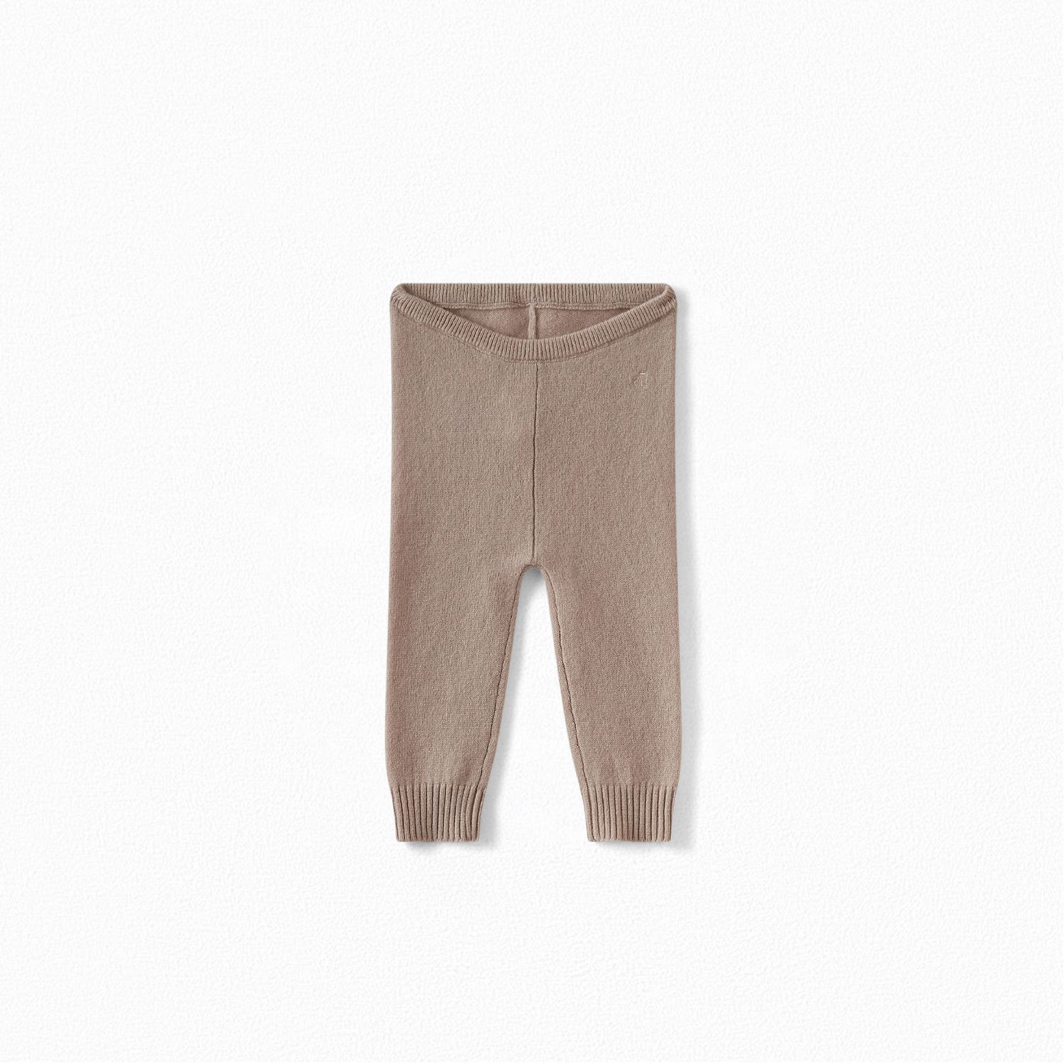 Baby Boys & Girls Beige Cashmere Leggings