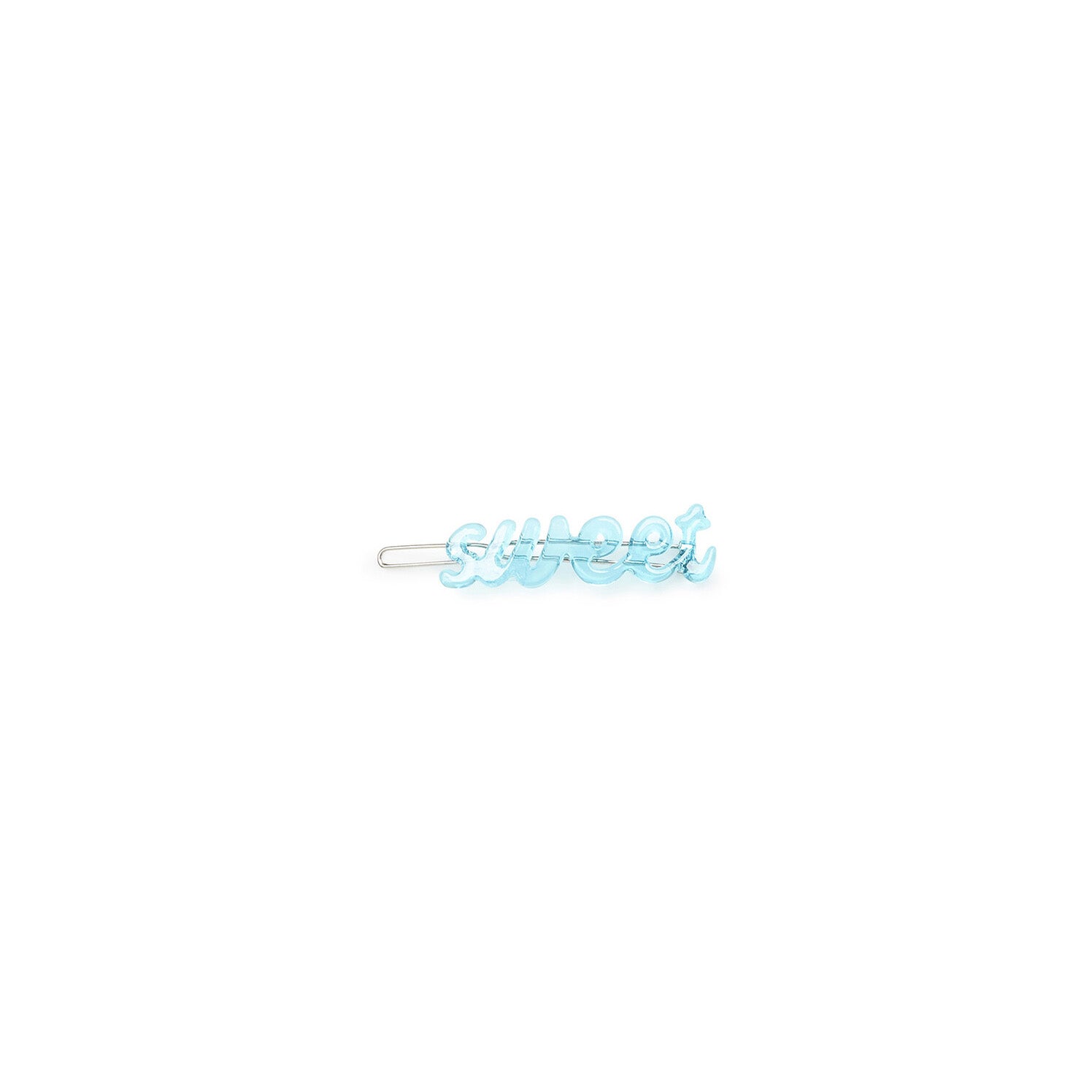 Girls Blue Logo Hair Clips