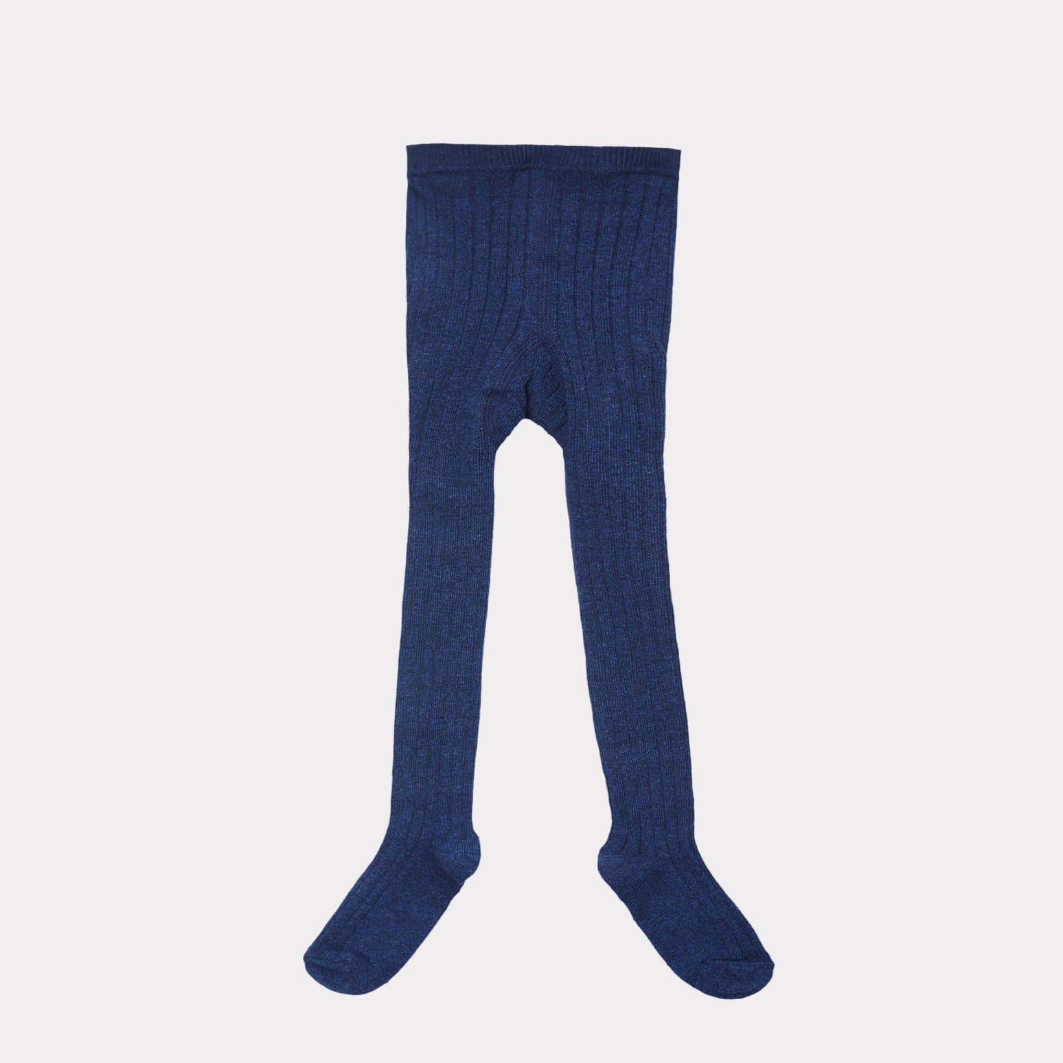 Girls Blue Cotton Tights