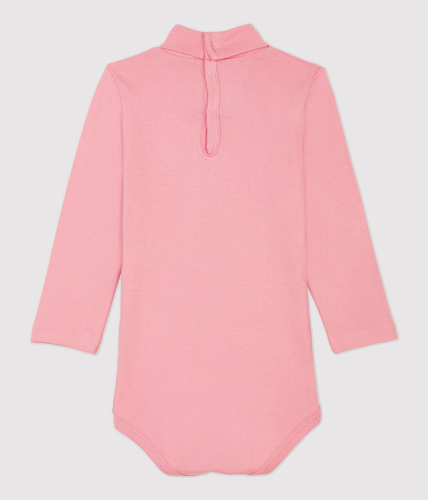 Baby Girls Pink Cotton Babysuit