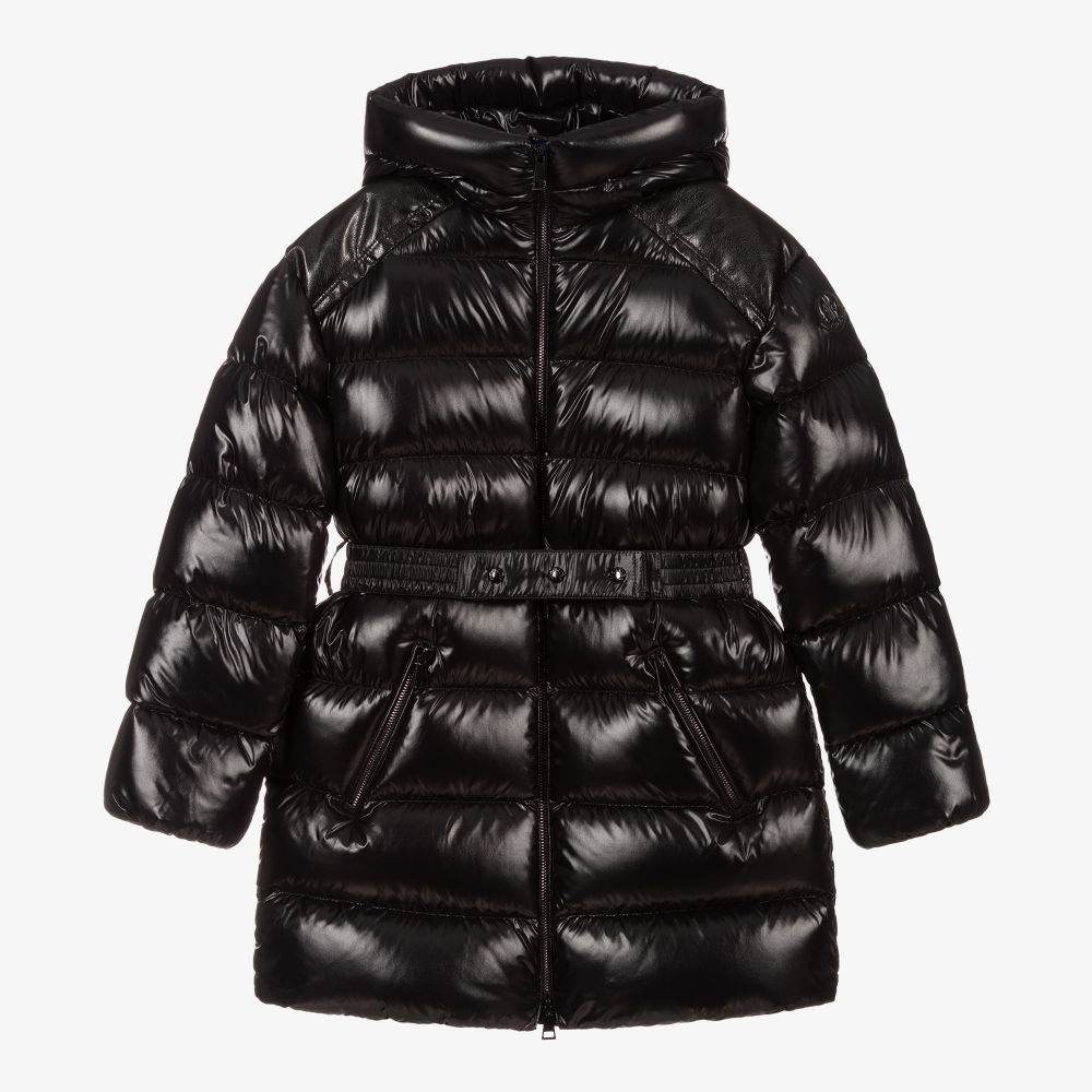 Girls Black "ADILE" Padded Down Coat