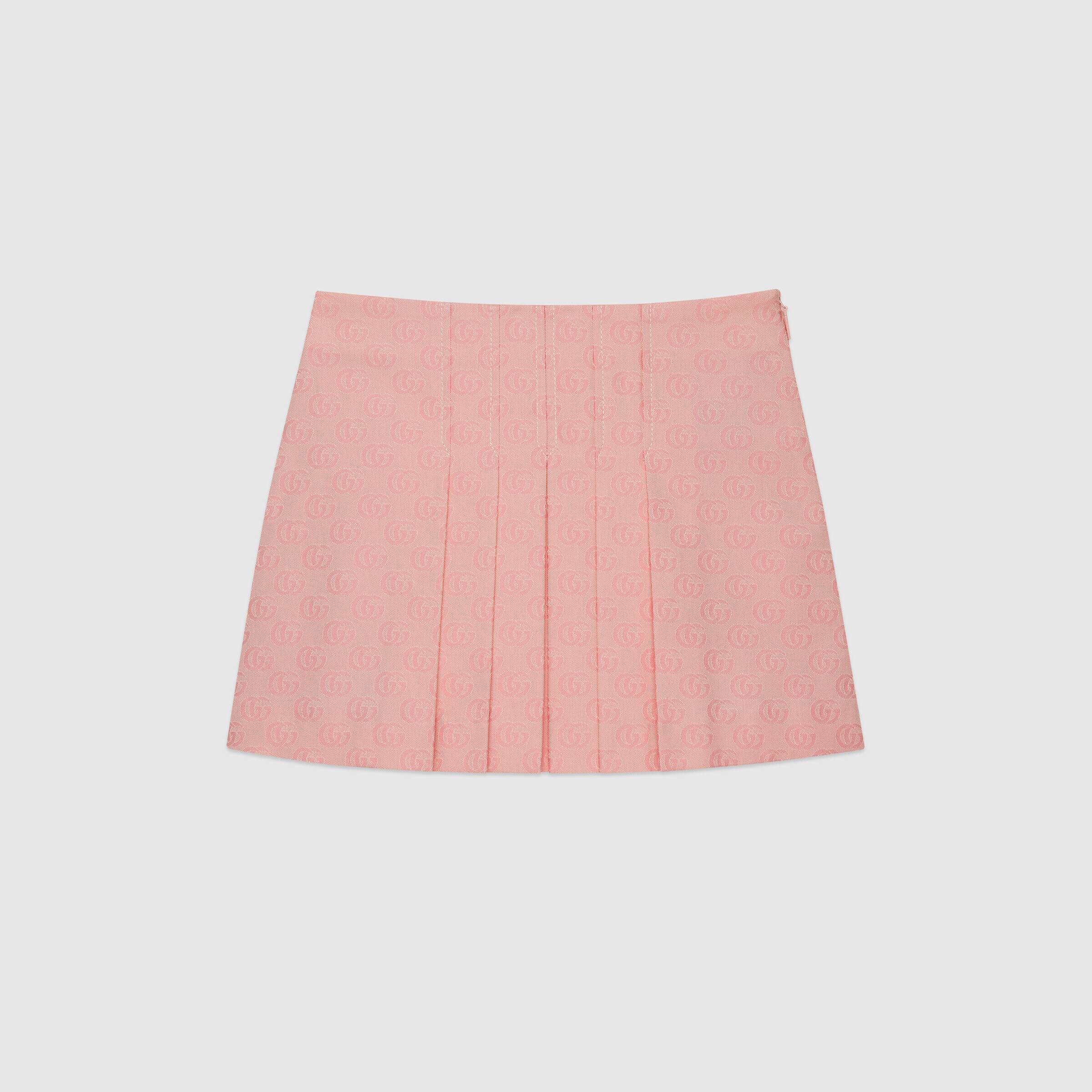 Girls Pink Logo Skirt
