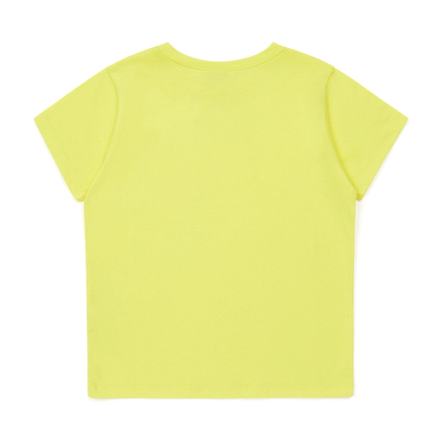 Boys Yellow Logo Cotton T-Shirt