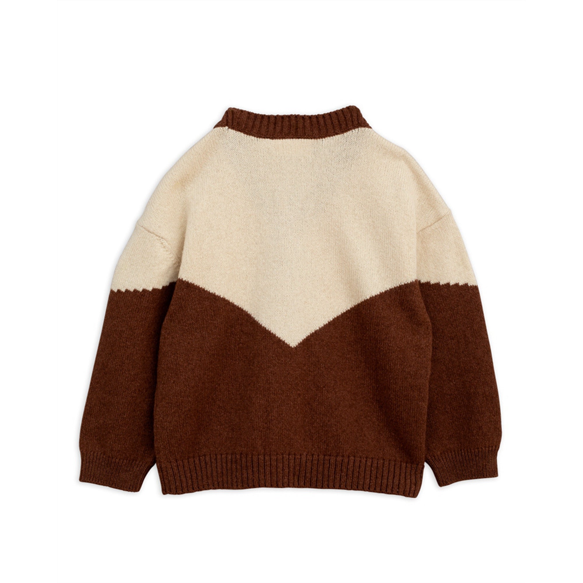 Boys Brown Organc Cotton Cardigan