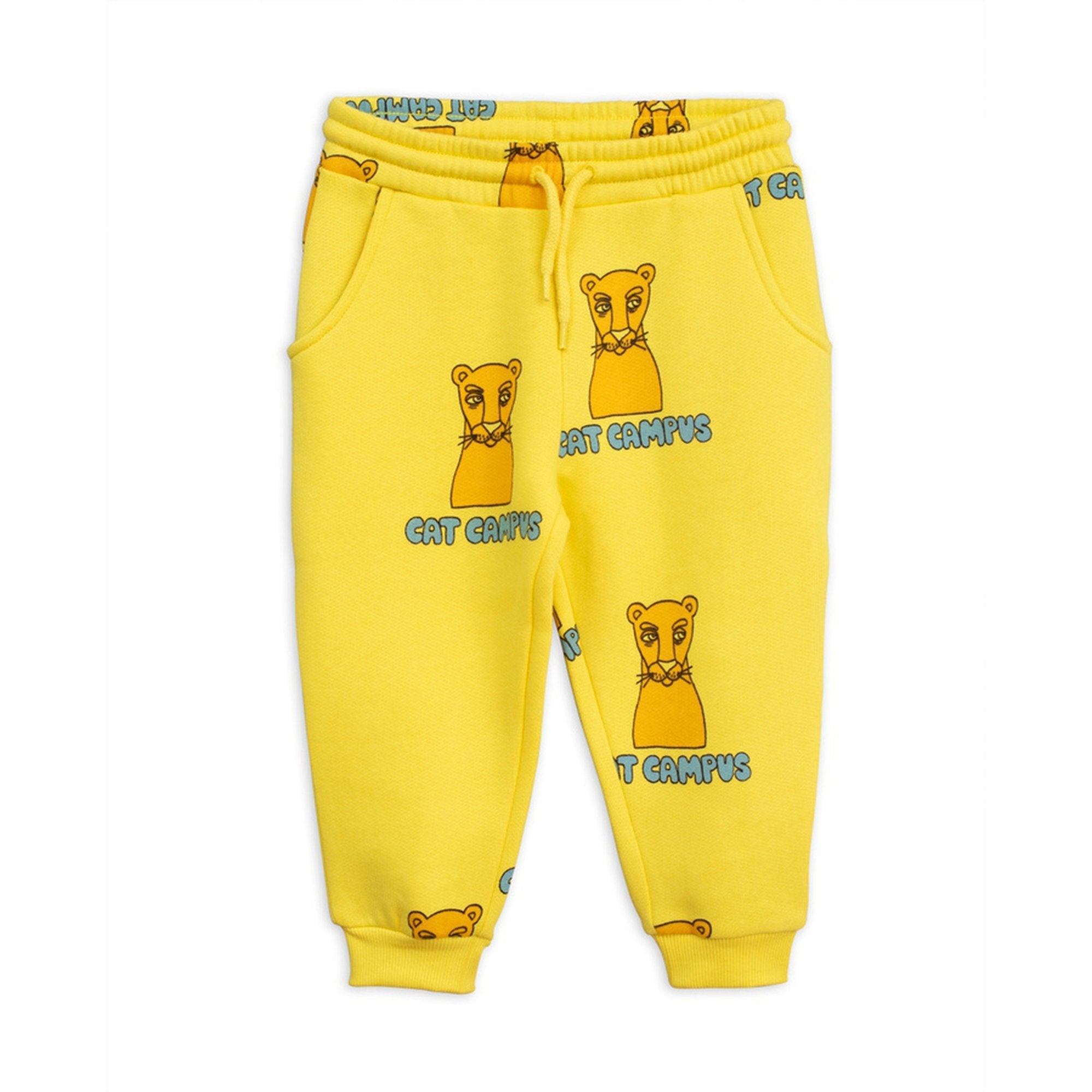 Boys & Girls Yellow Organic Cotton Trousers