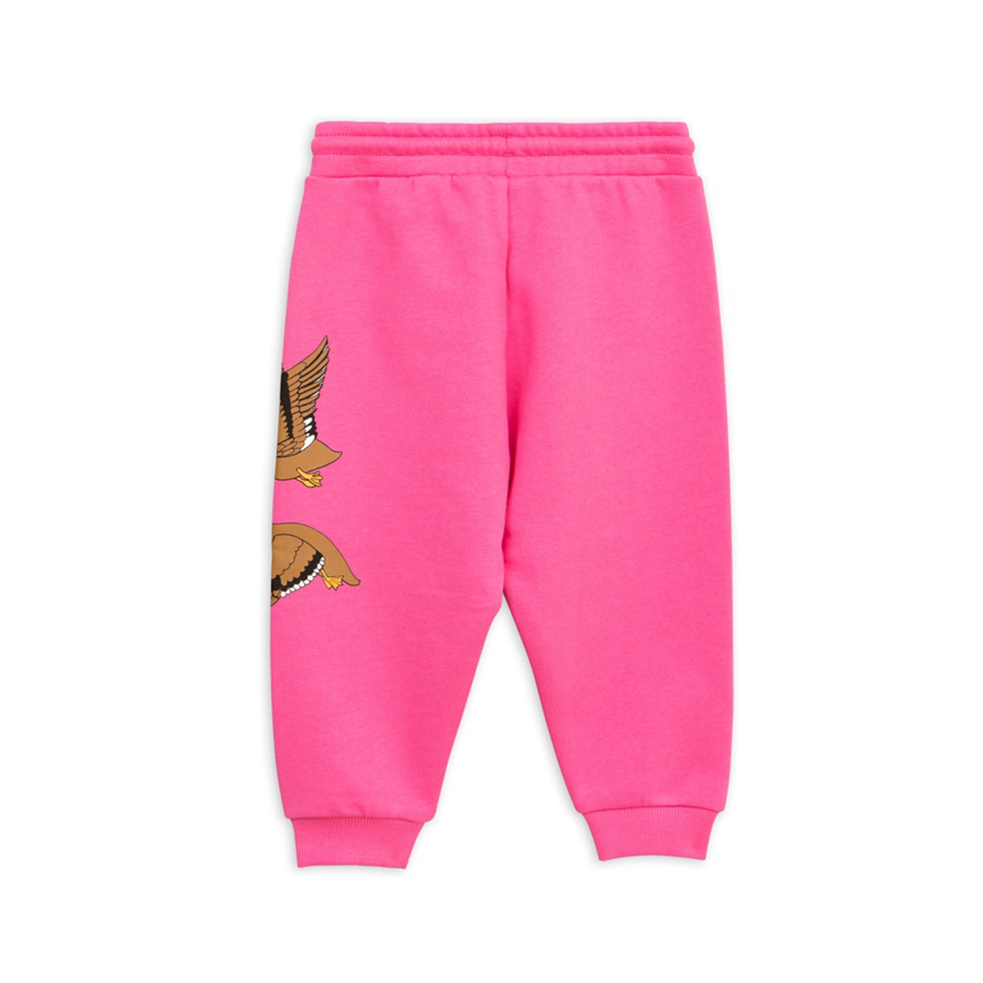 Girls Cerise Organic Cotton Trousers