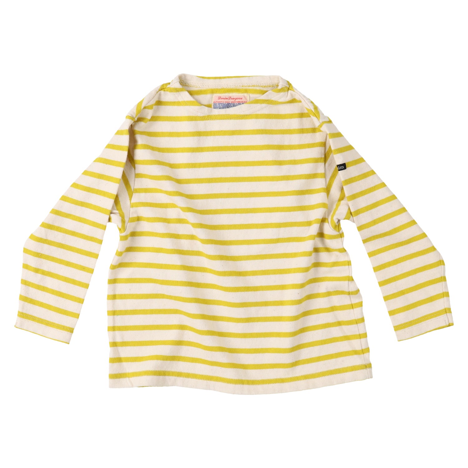 Boys & Girls Green Stripes Cotton T-Shirt
