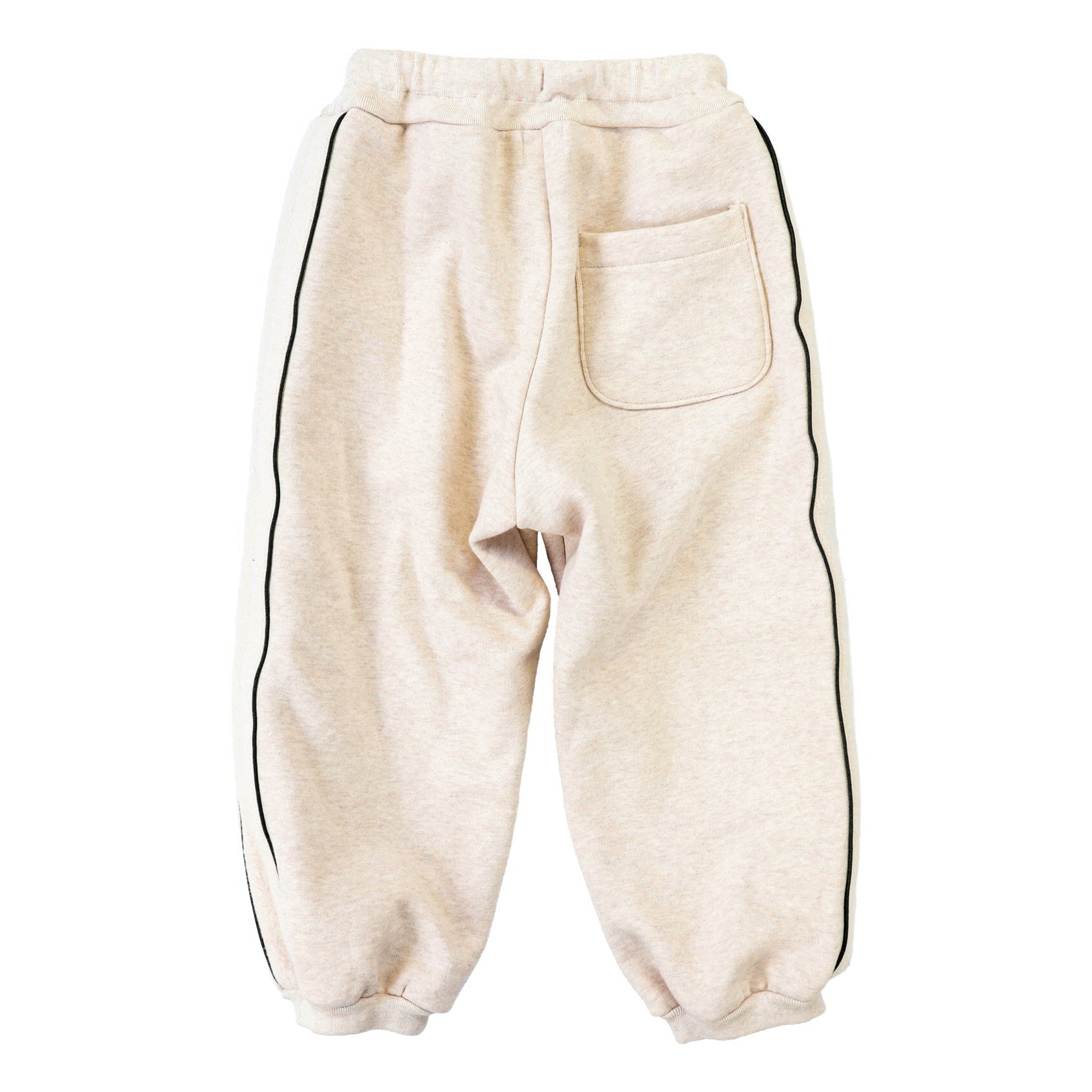 Boys & Girls White Cotton Trousers