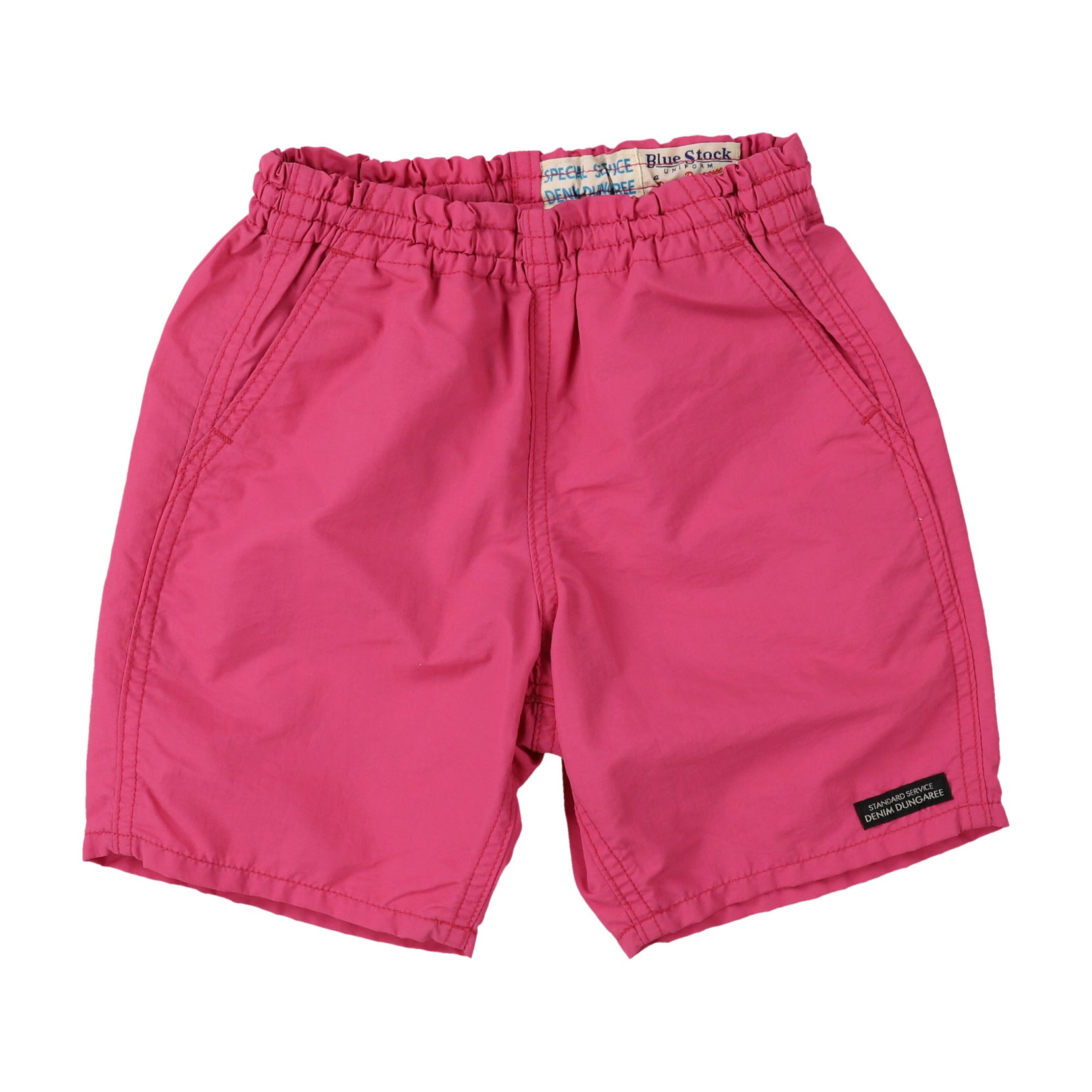 Boys & Girls Pink Cotton Shorts