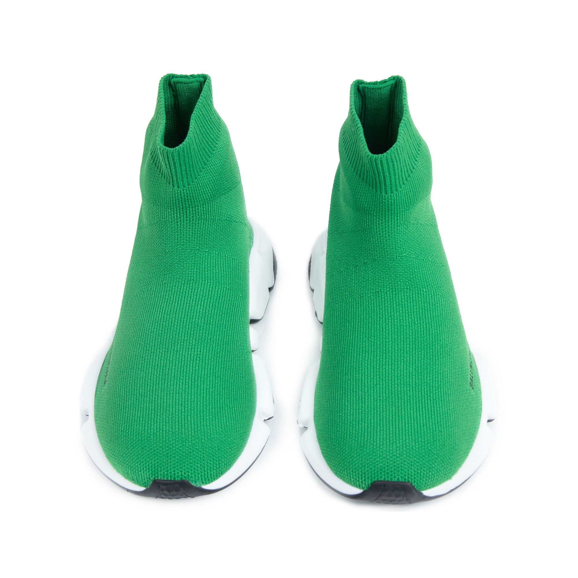 Boys & Girls Green Logo Shoes