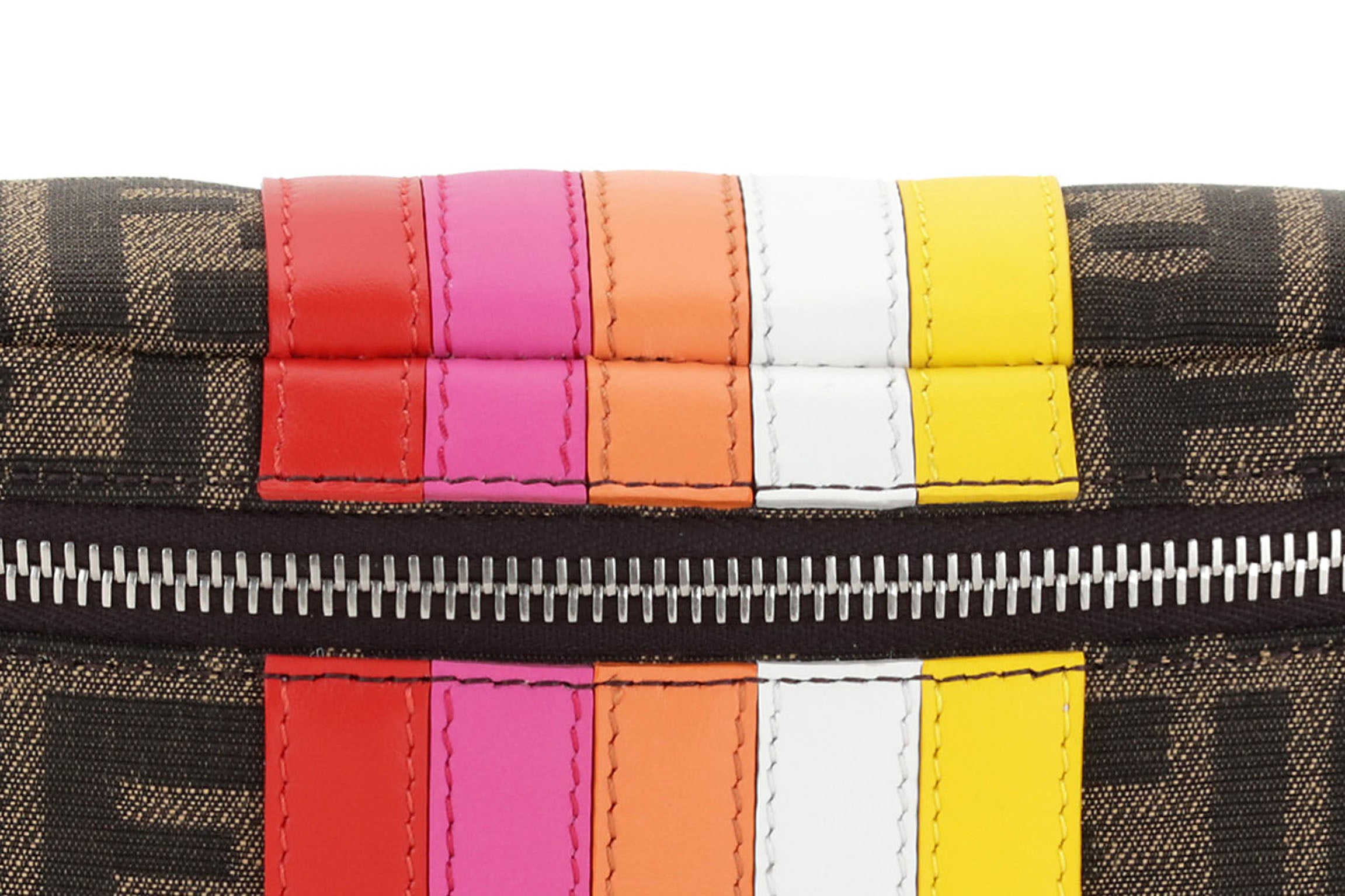 Boys & Girls Brown FF Logo Bag