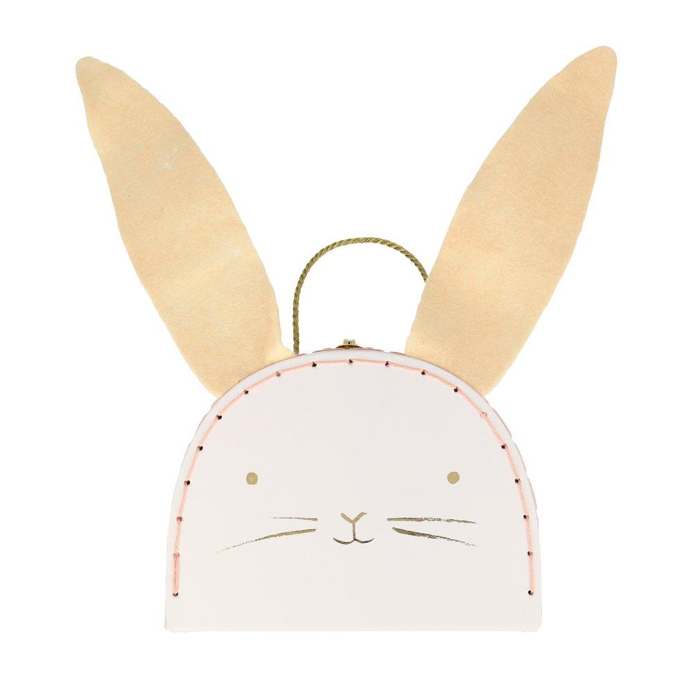 Bunny Mini Suitcase Doll