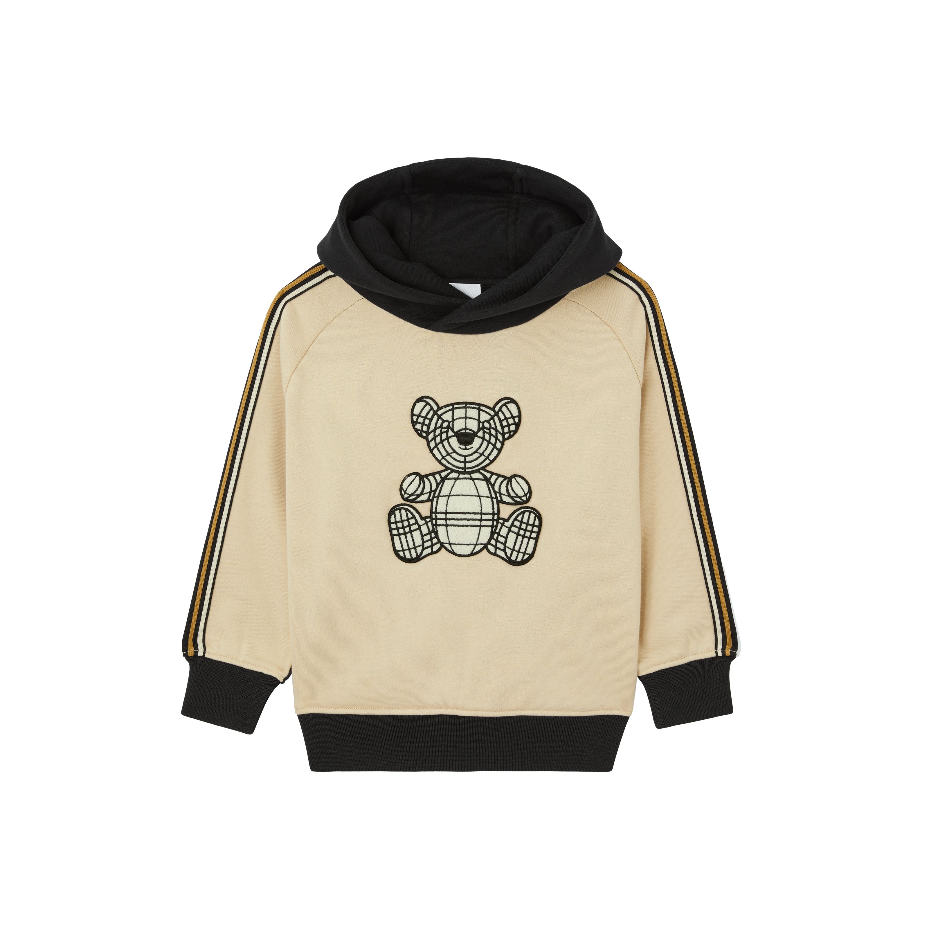 Boys & Girls Beige Hooded Sweatshirt