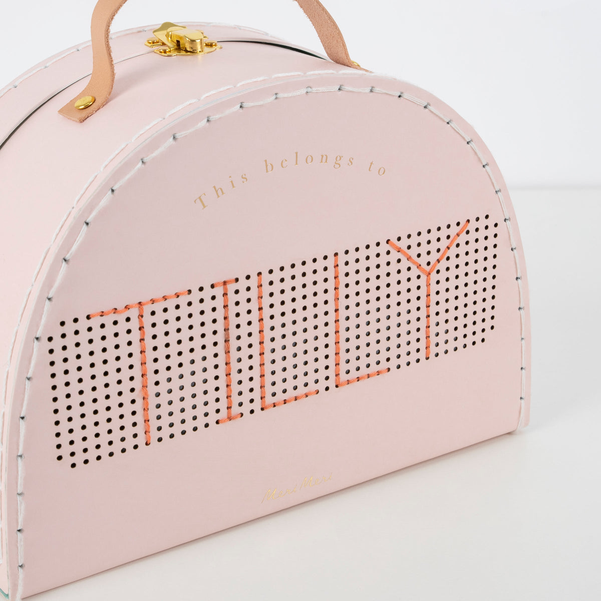 Kit de valise de broderie florale