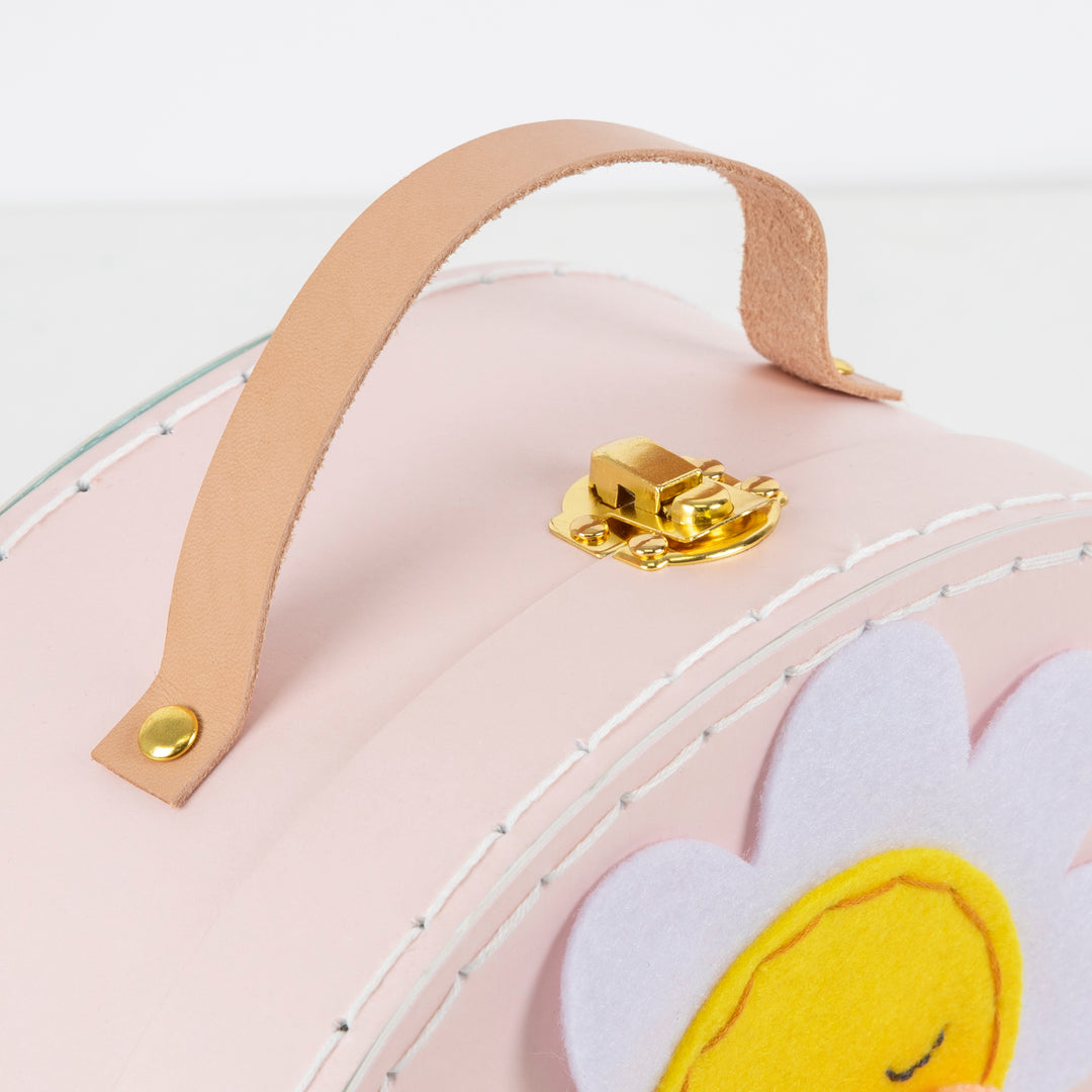 Kit de valise de broderie florale